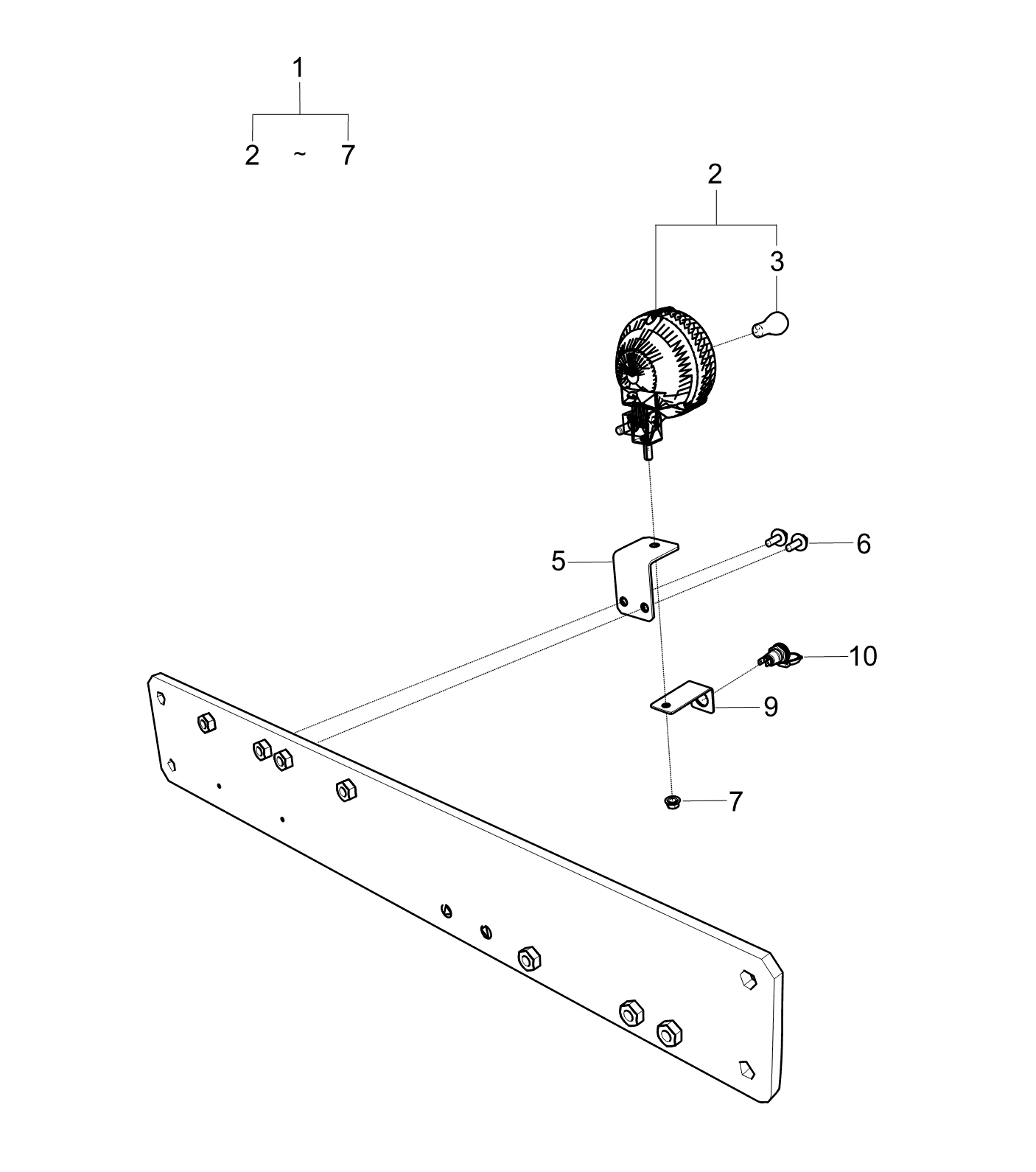 Dia Kit Work Lamp Lsta Xu