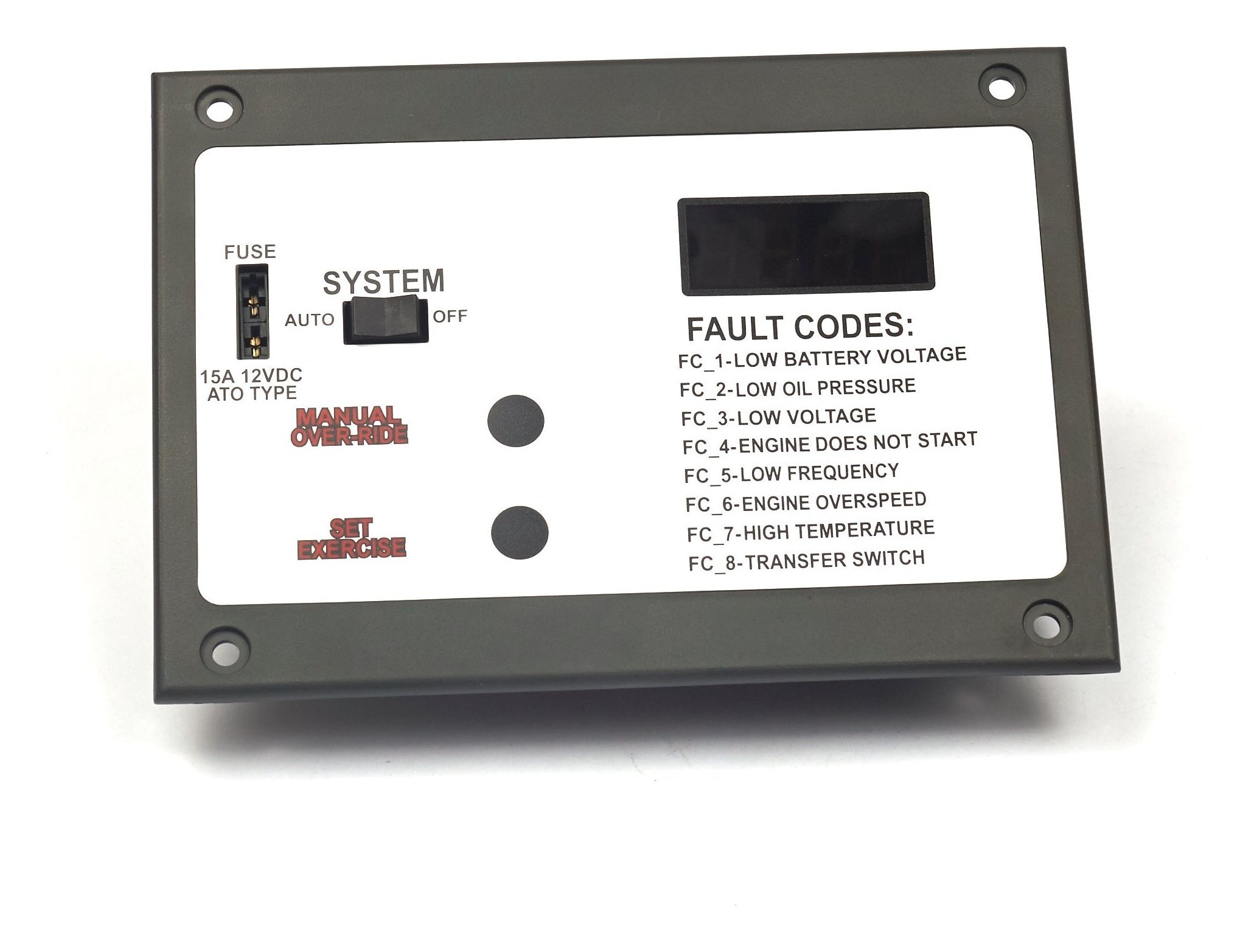 311353GS Control Panel