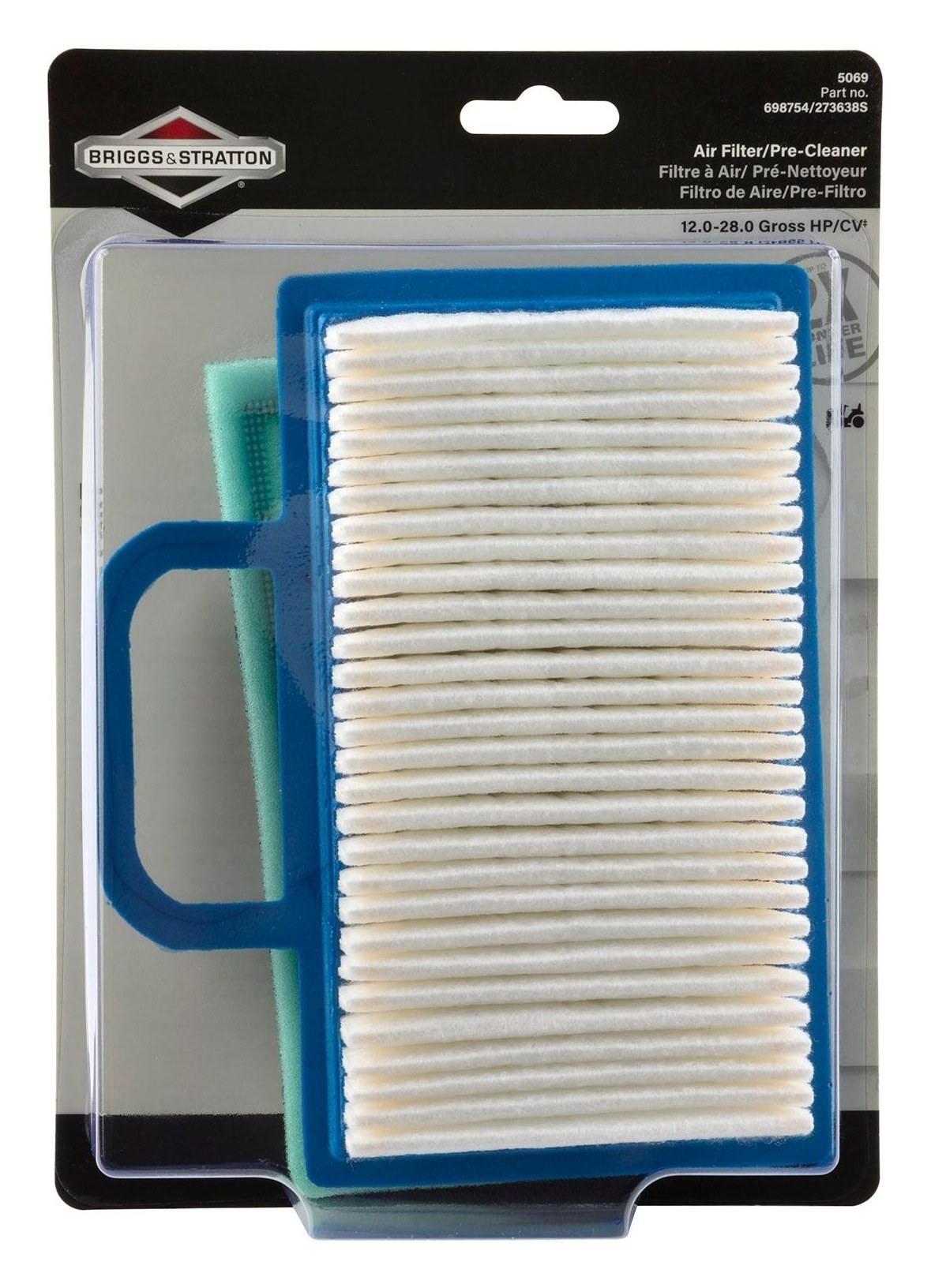 5069K Air Cleaner Cartridge Filter