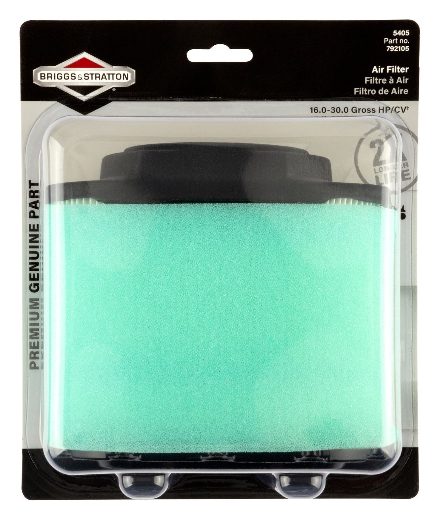 5405K Air Filter With Pre Clean