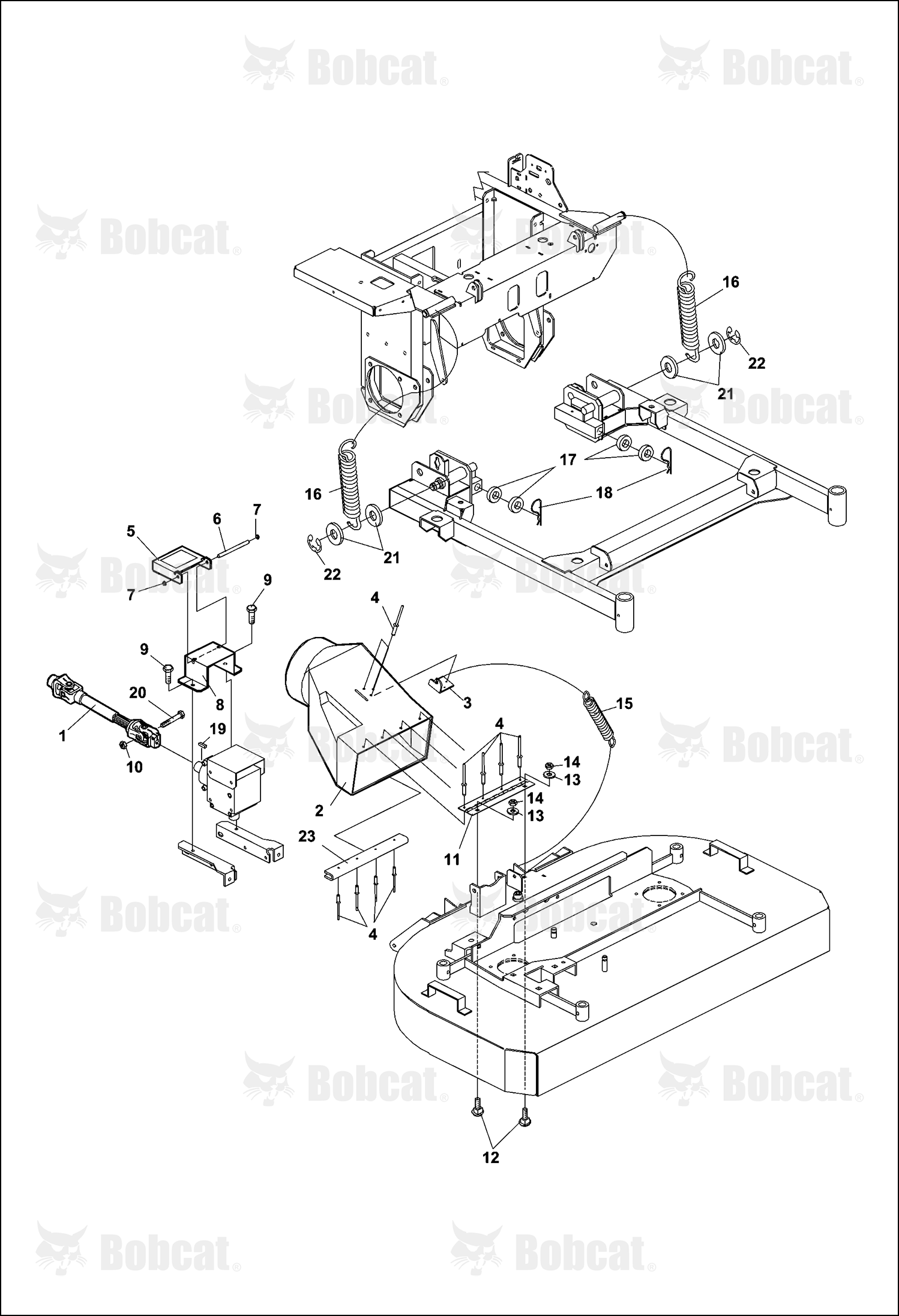 Bracket-Chute Stiffener