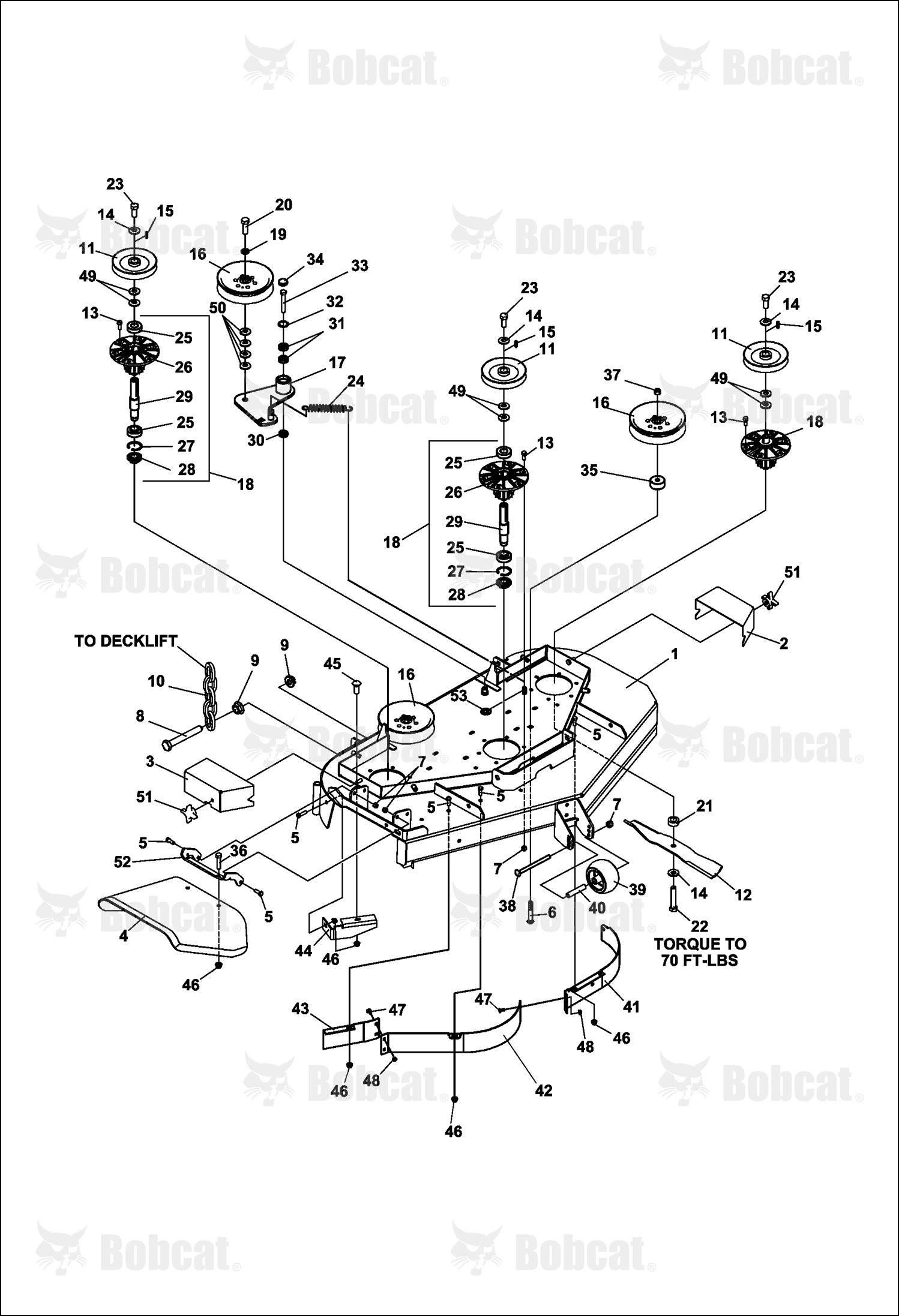 Knob-4 Prong 3/8-16