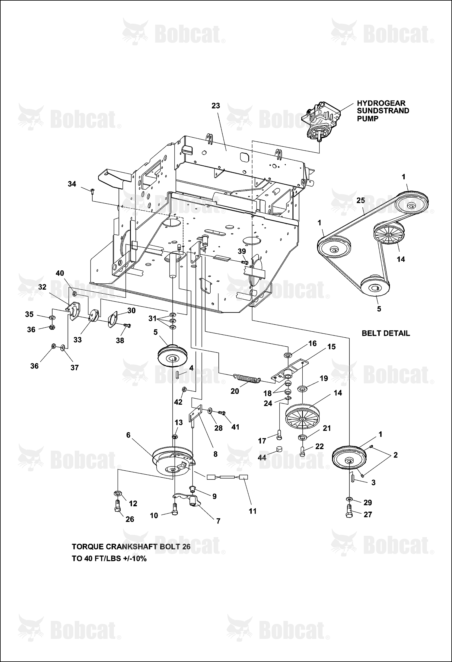 Blt-Metric M6-1.00X25