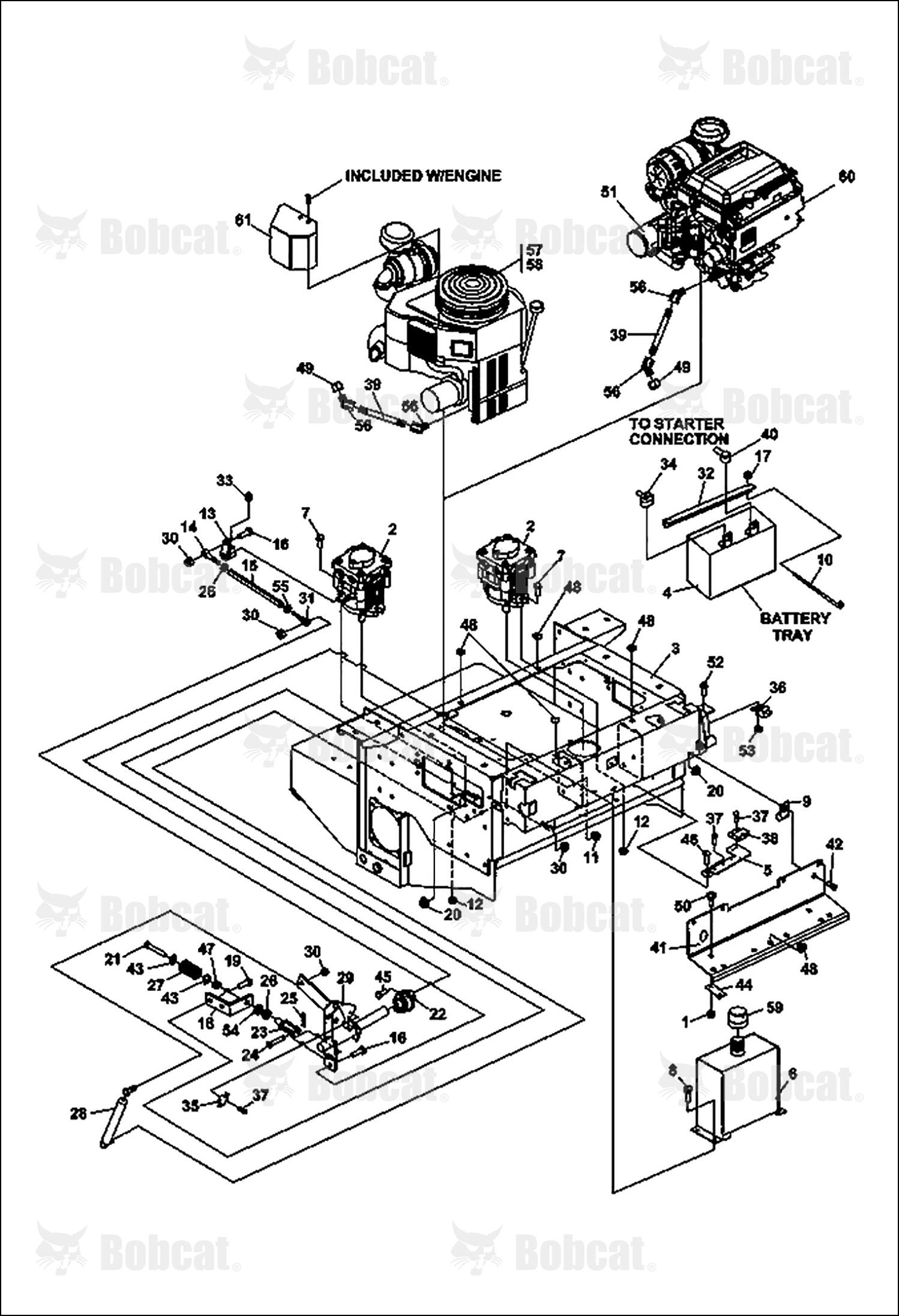 Weldment-Motion Control Shaft Right Hand