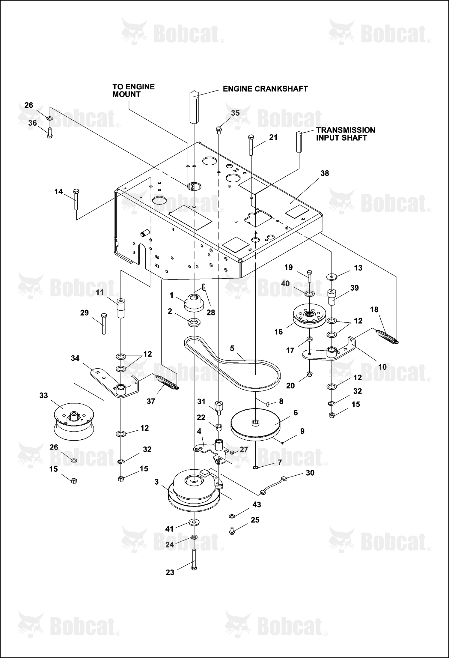 Weldment-Idler Arm Traction