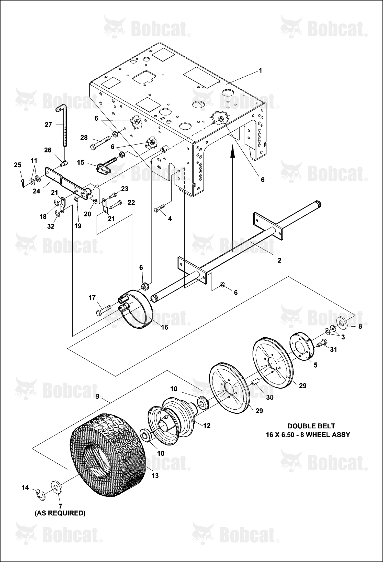 Washer 1-1/32X2X11GA