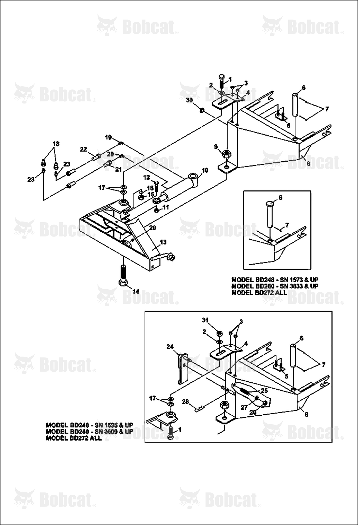 Cylinder Power Angle Blade