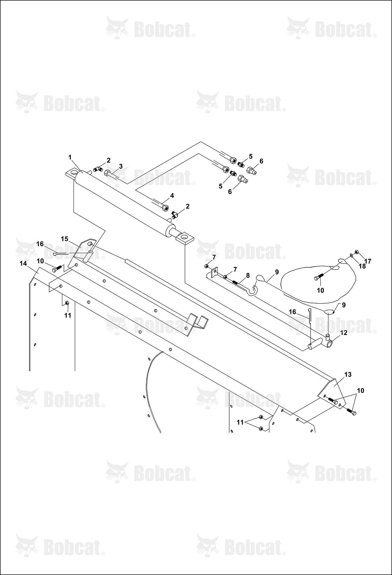 Hose 1/4 X 65 100R1 #6 Jic