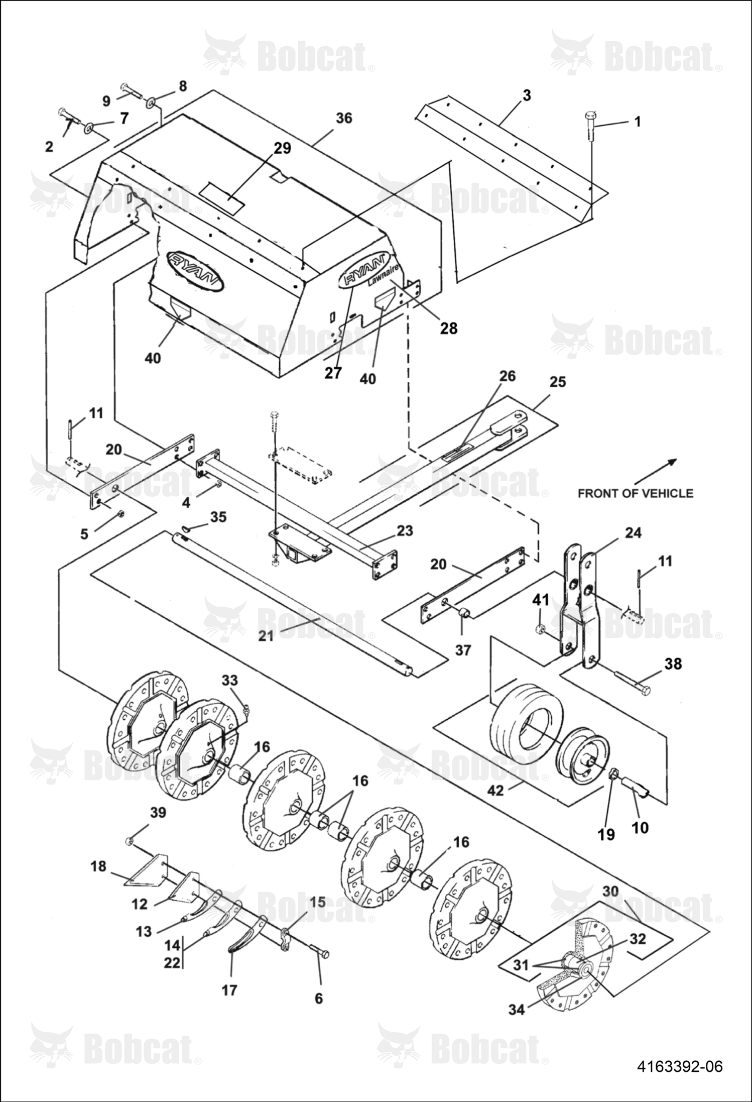 Wheel Caster Axle Tube