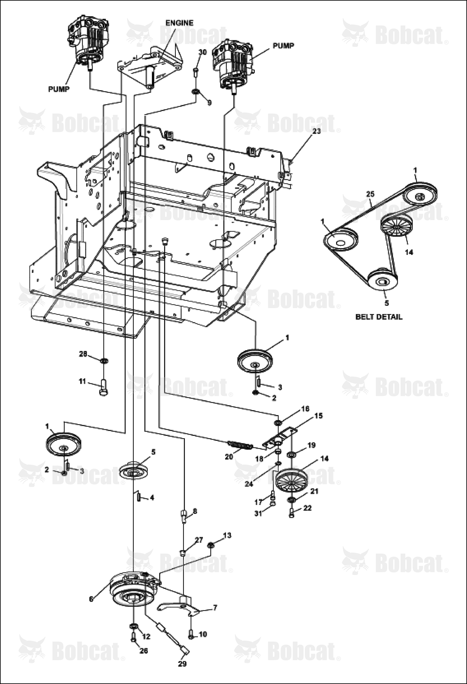 Weldment-Clutch Stop