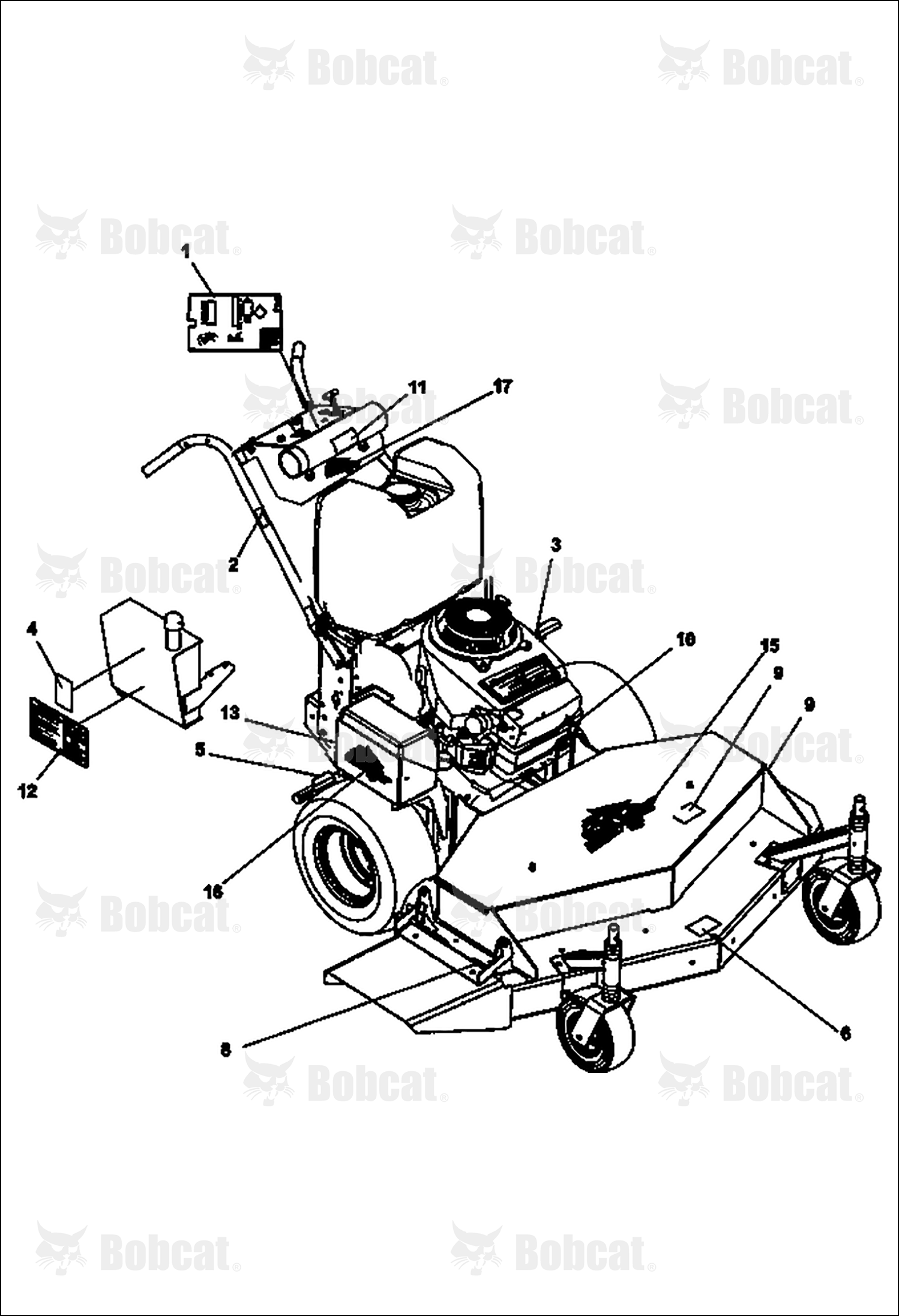 Label-Ctrl Panel Hydraulic W/Chk