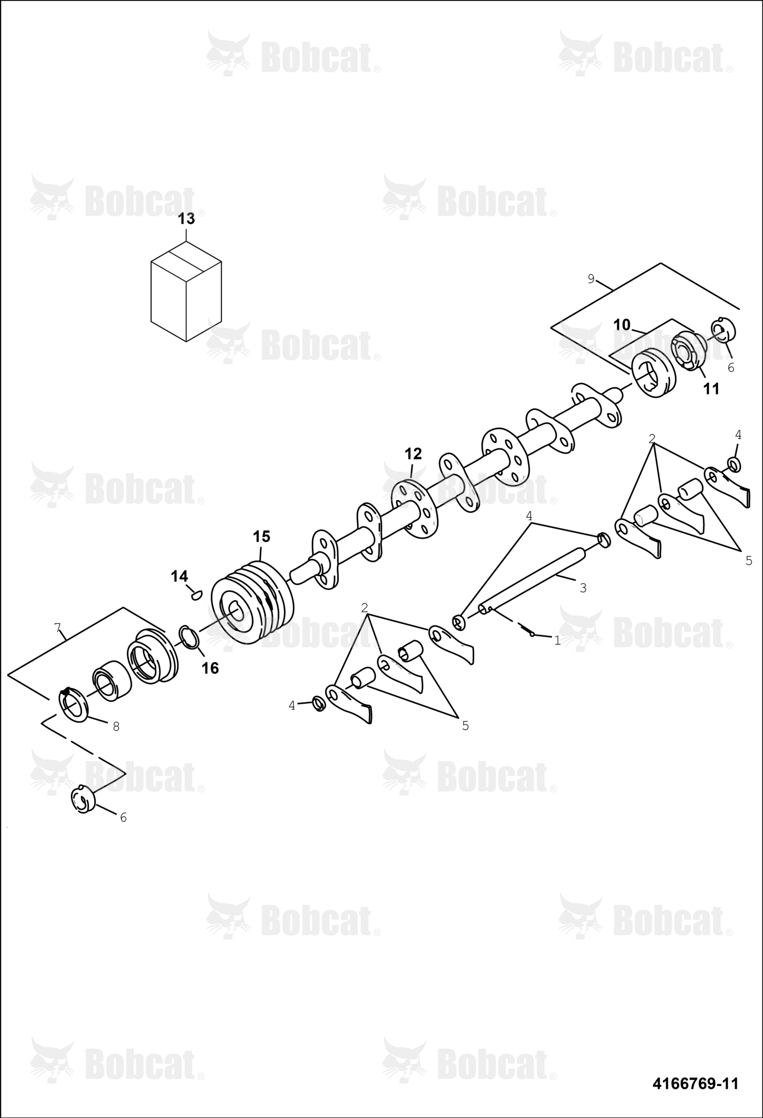 Dt19-1/8" Flail Blades, 1" Sp