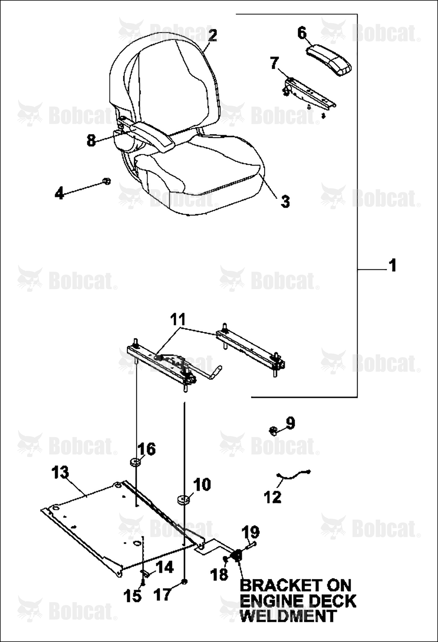 Assembly-Seat, Non Suspension
