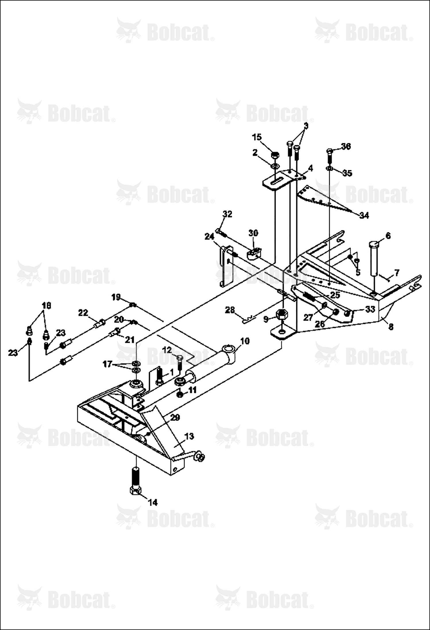Clevis Pin 1IN X 5IN Zp