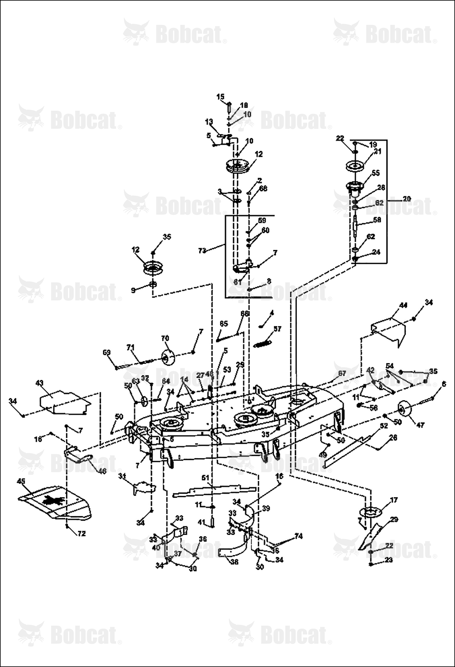 Assembly-Spindle, 61 4 Bolt
