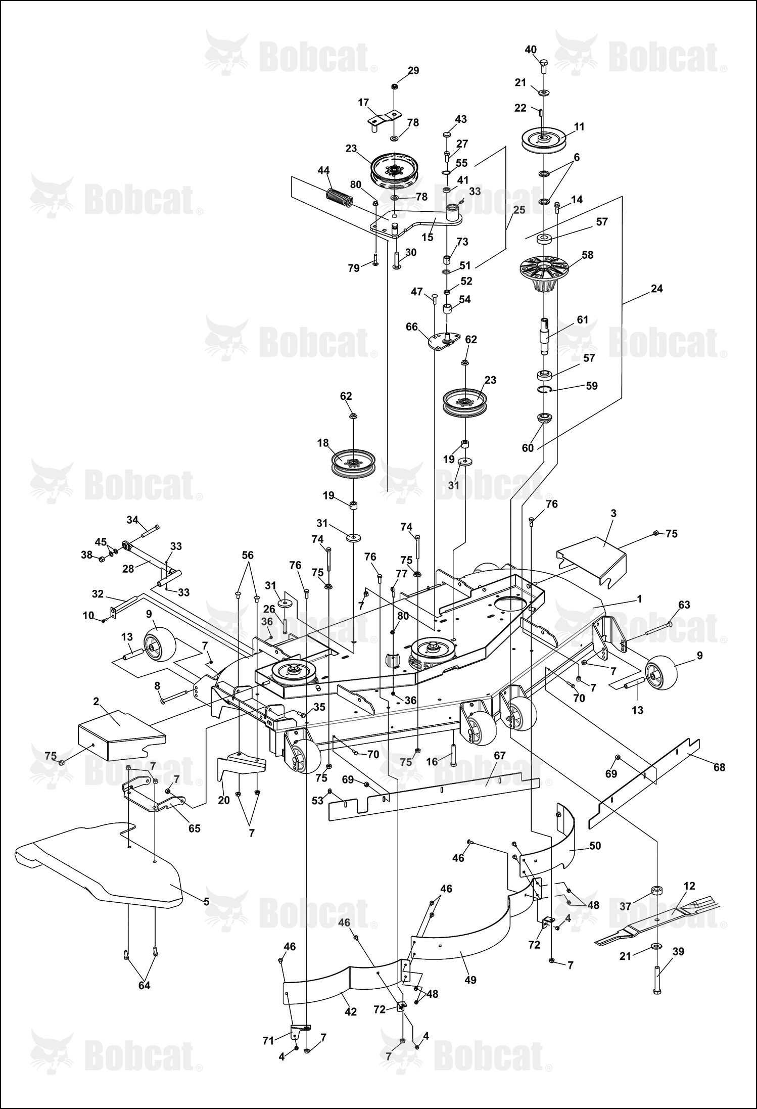Cover-Belt 52IN,Left Hand