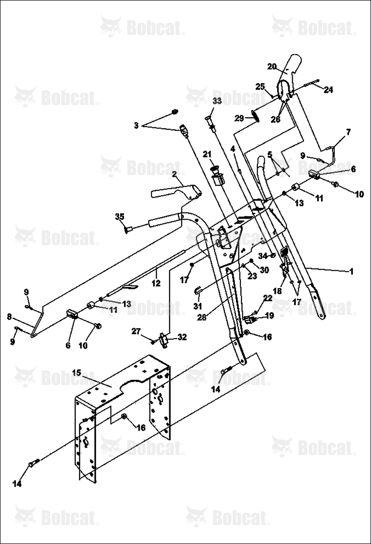 S-Upper Handle W/Labels