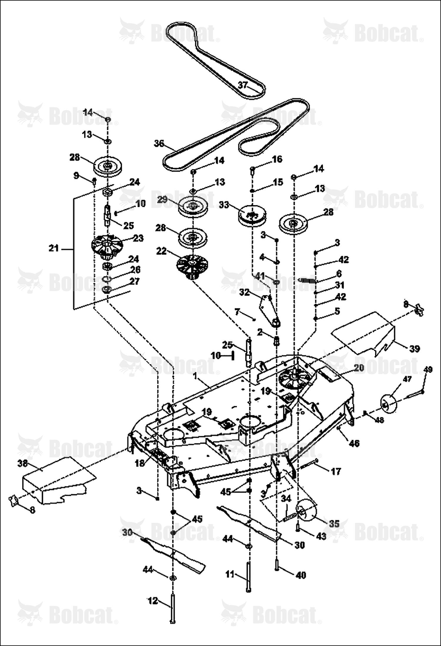 Pulley-Spindle 52,Upper