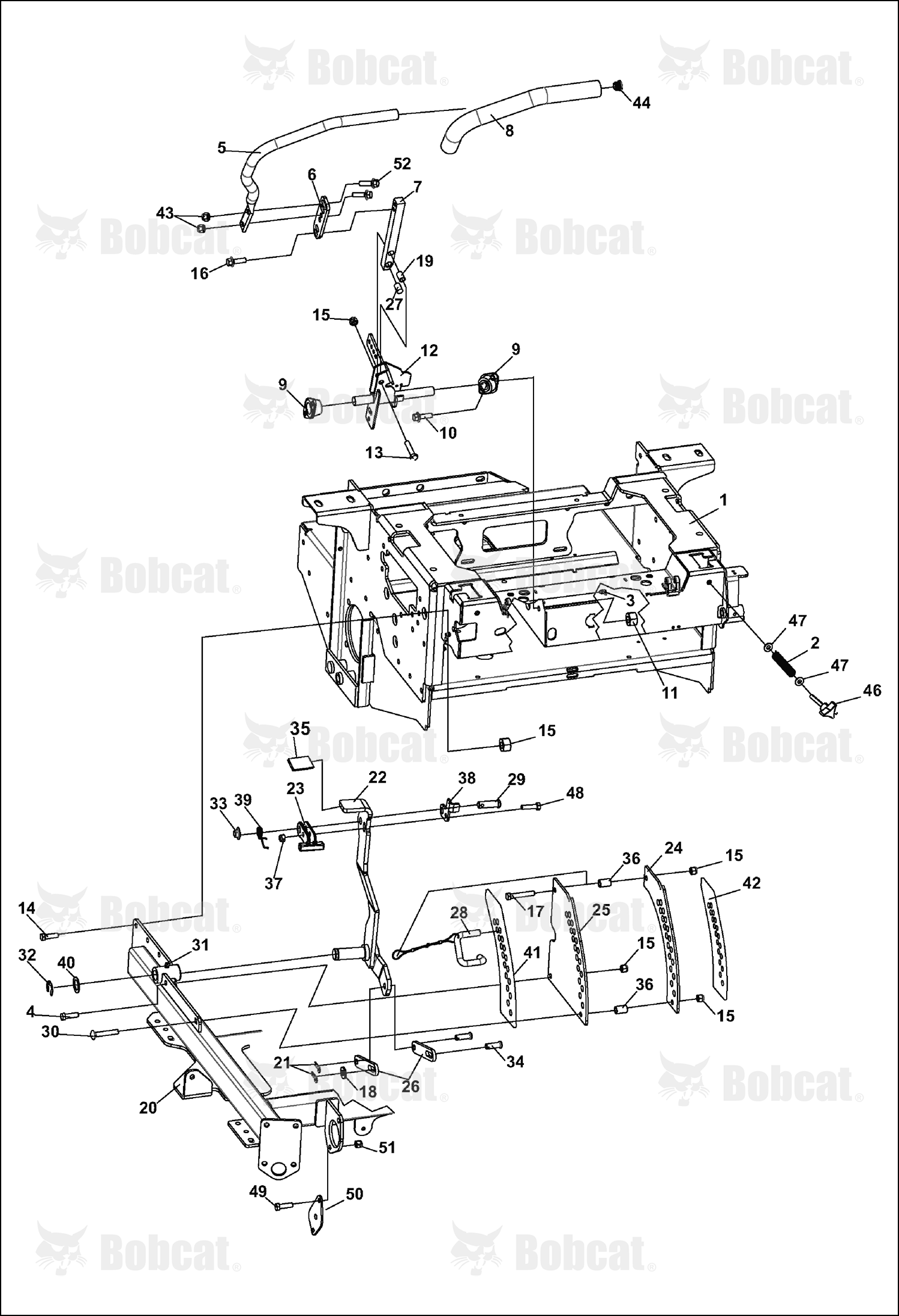 Plate-Foot Plate Mounting