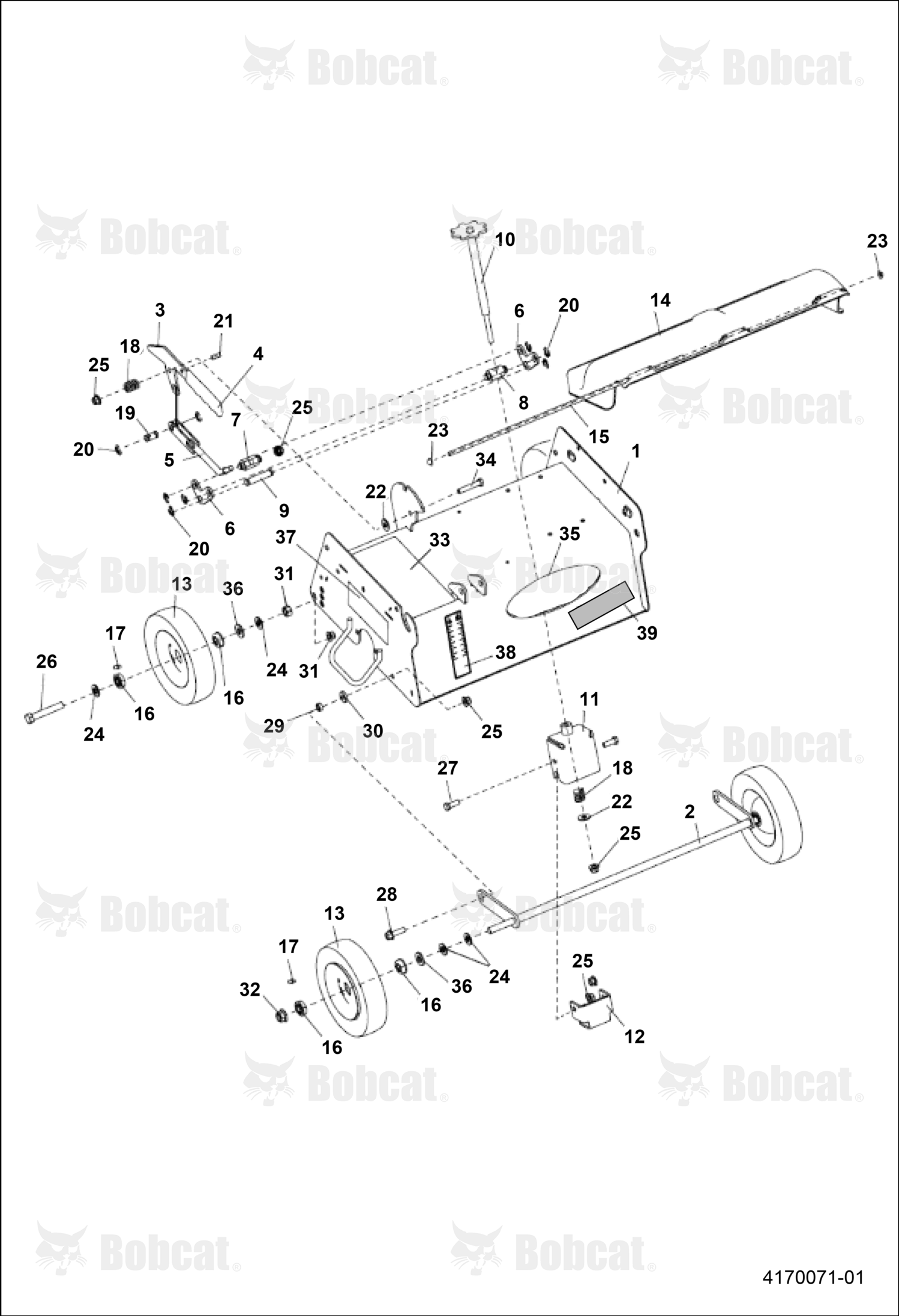 Deck Engine Weldment