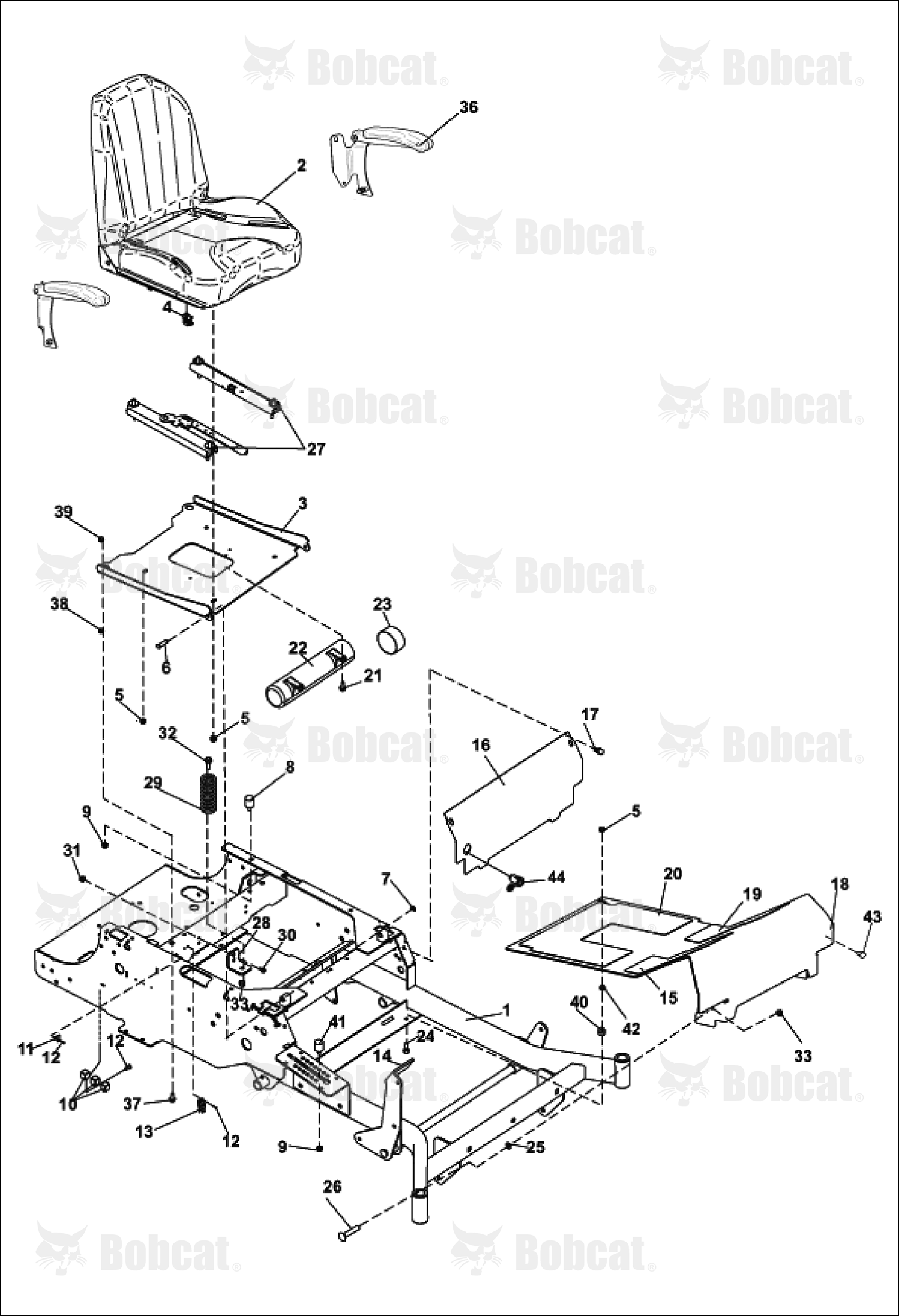 Bumper Seat Mounting