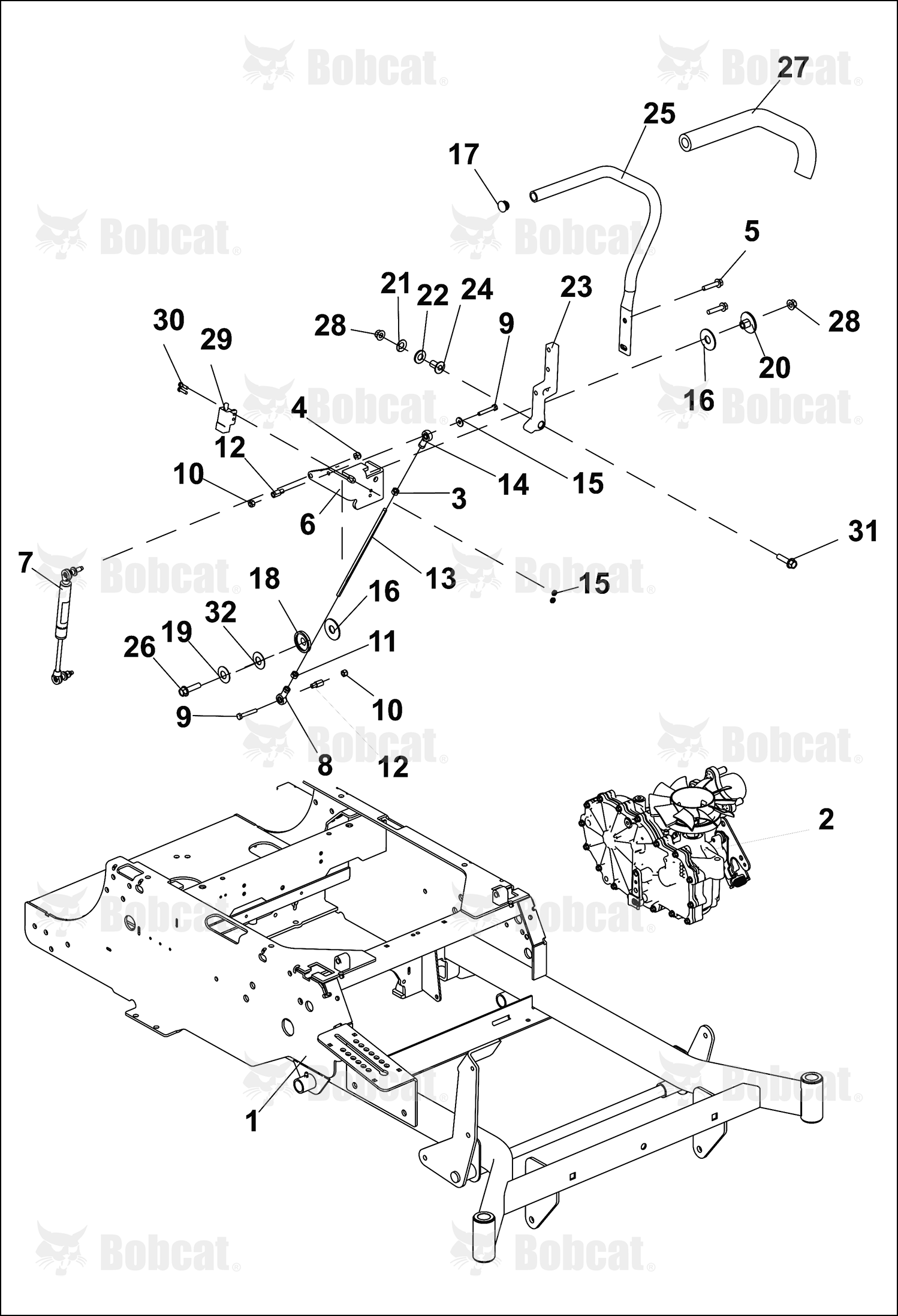 Plt-Control Box, Right Hand