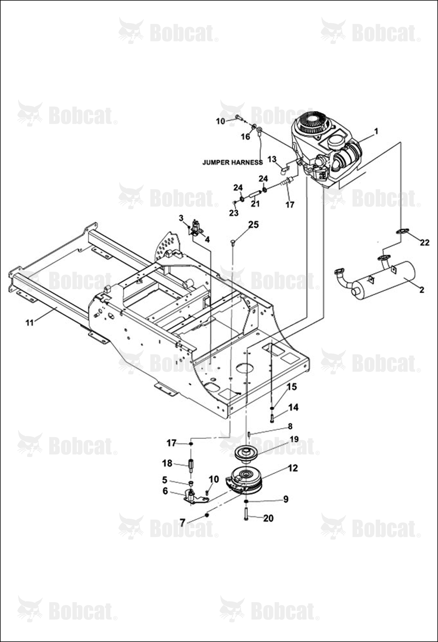 Muffler-Fx Kaw Fc 20 & Under