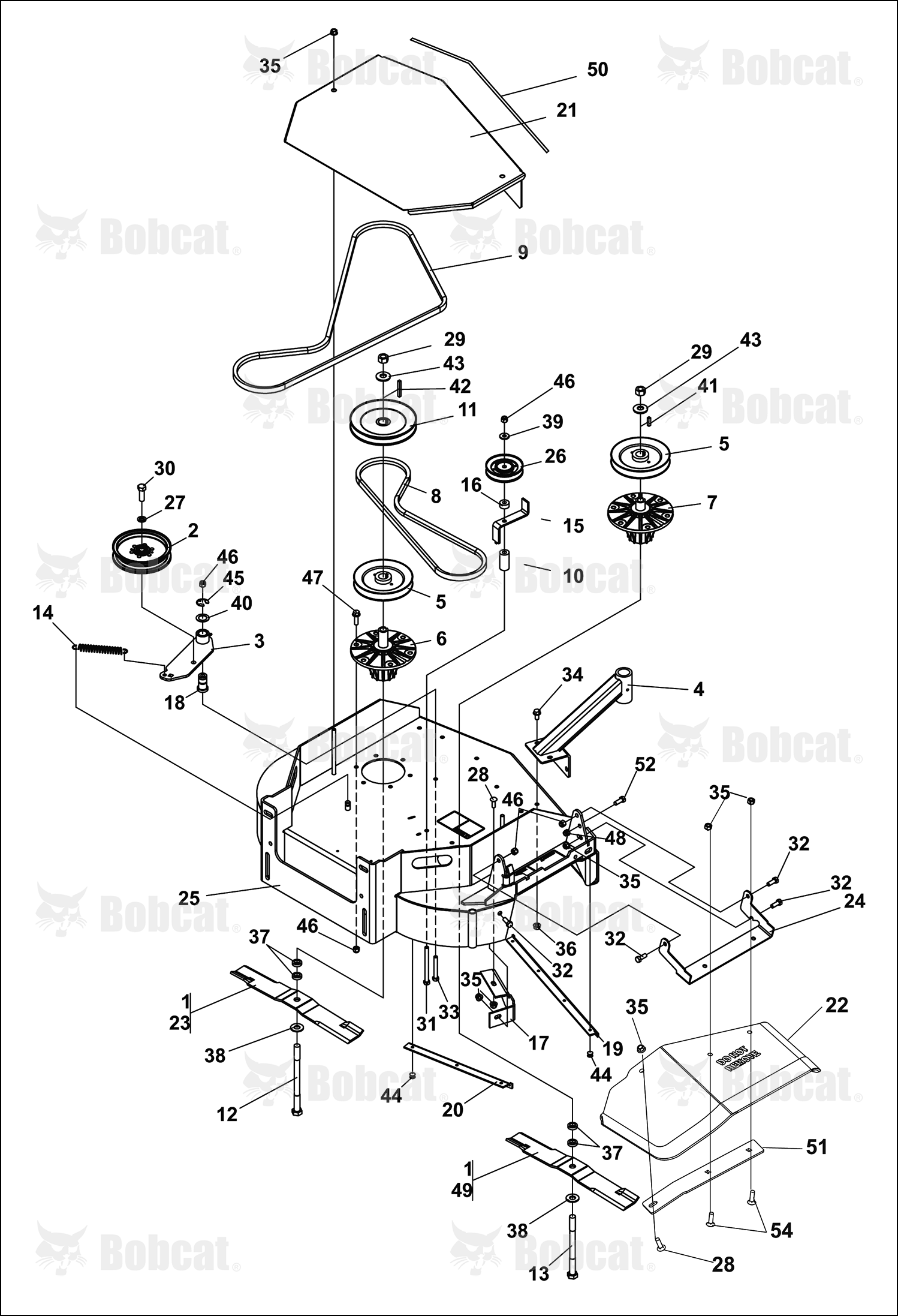 Bracket-Chute Support, Ec Mid