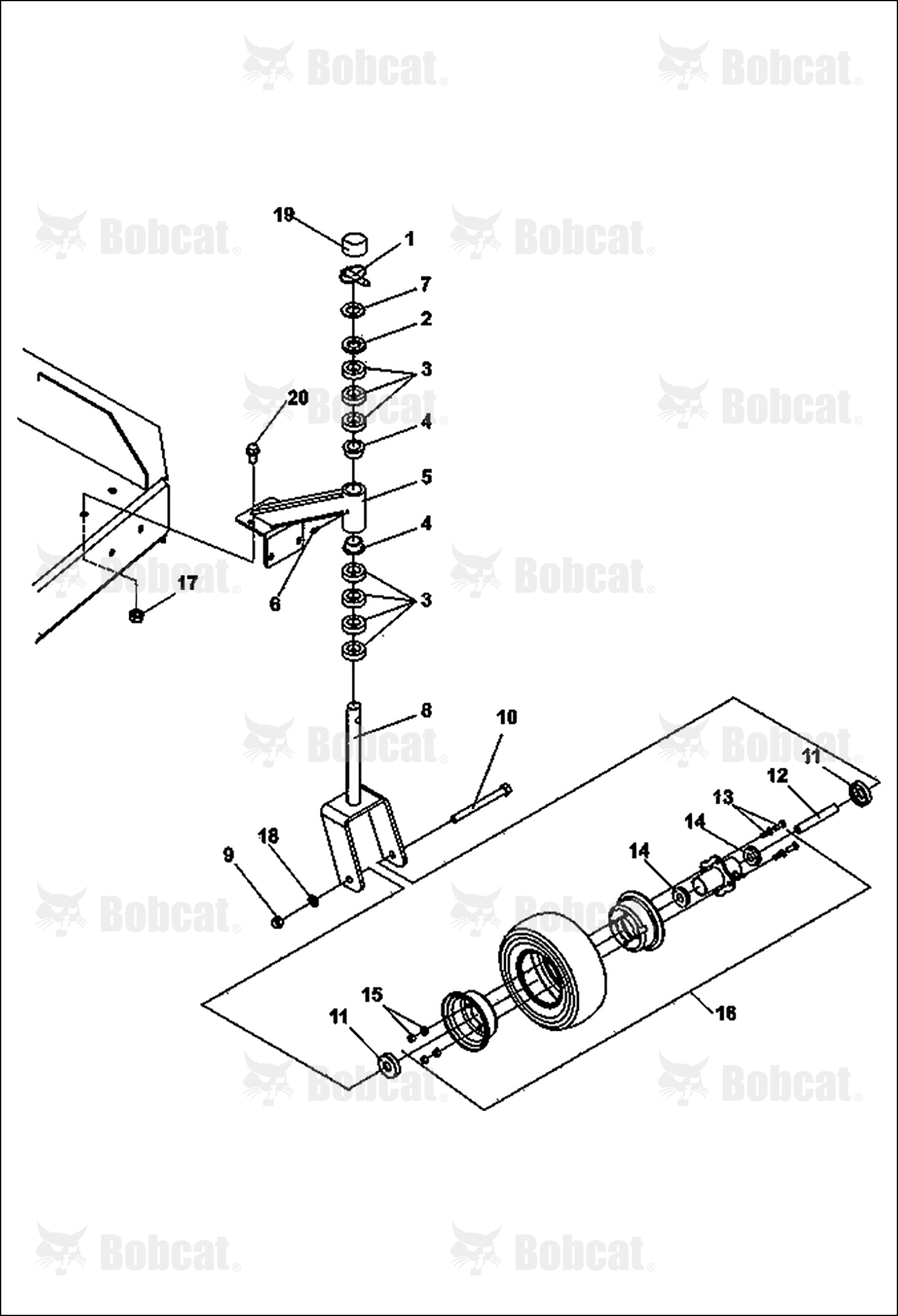 Wheel-Assembly, 9X3.5-4 Noflat Red