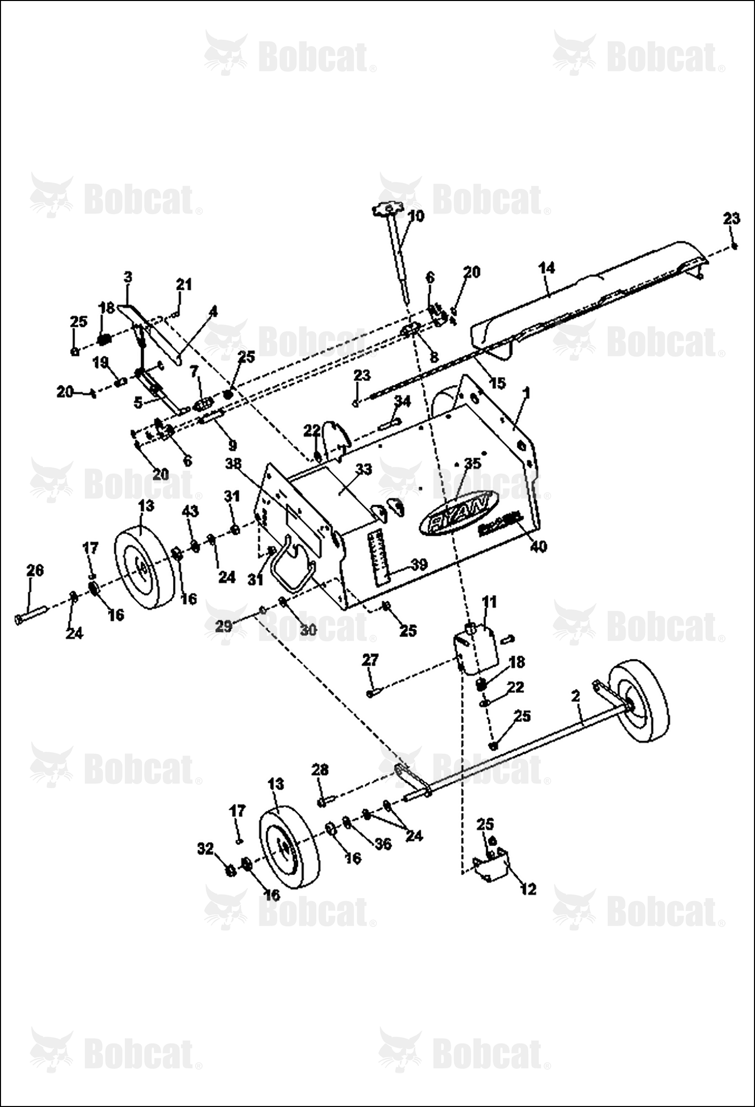 Label-Blades, Thrown Object