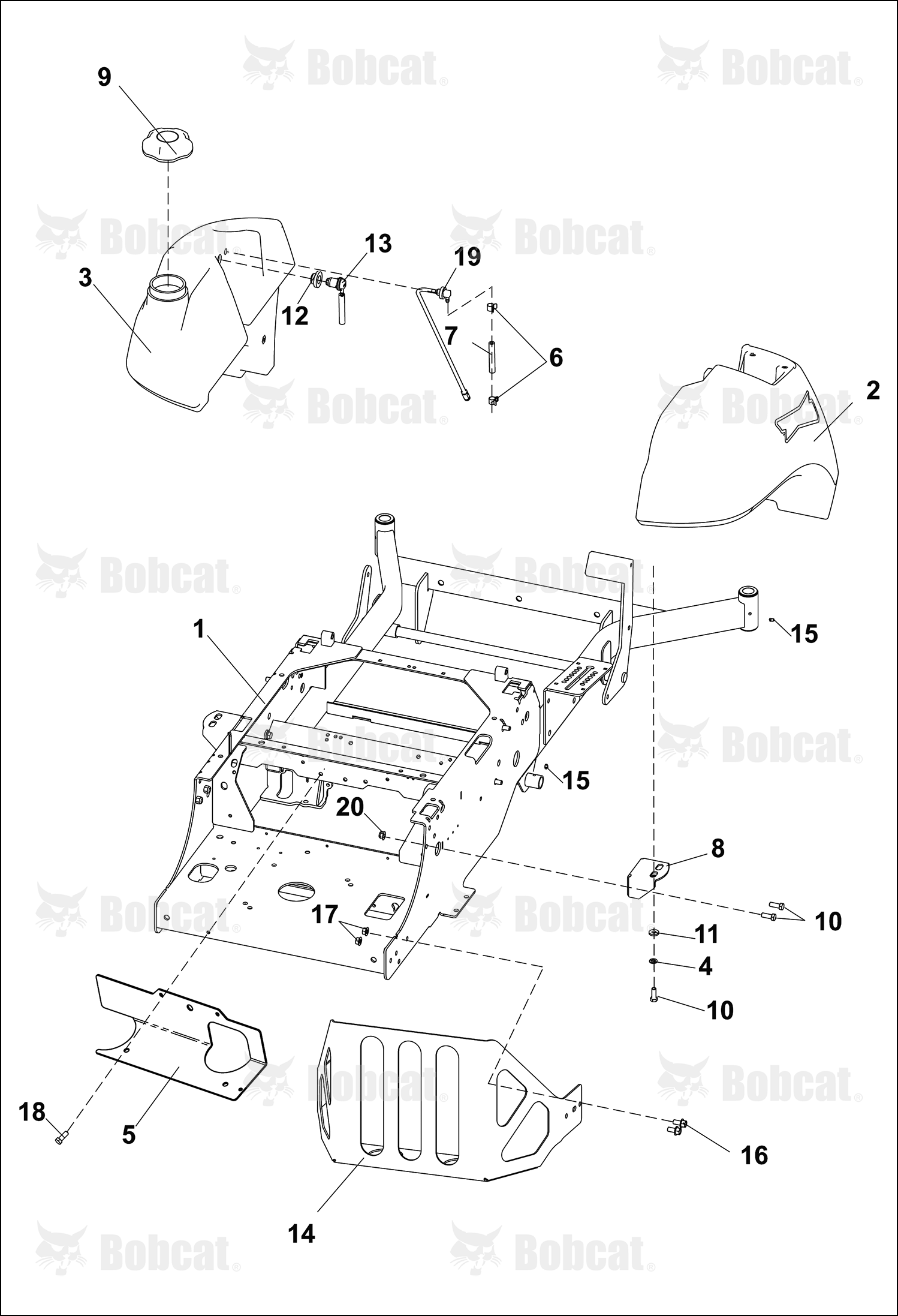 Guard-Rear Frame