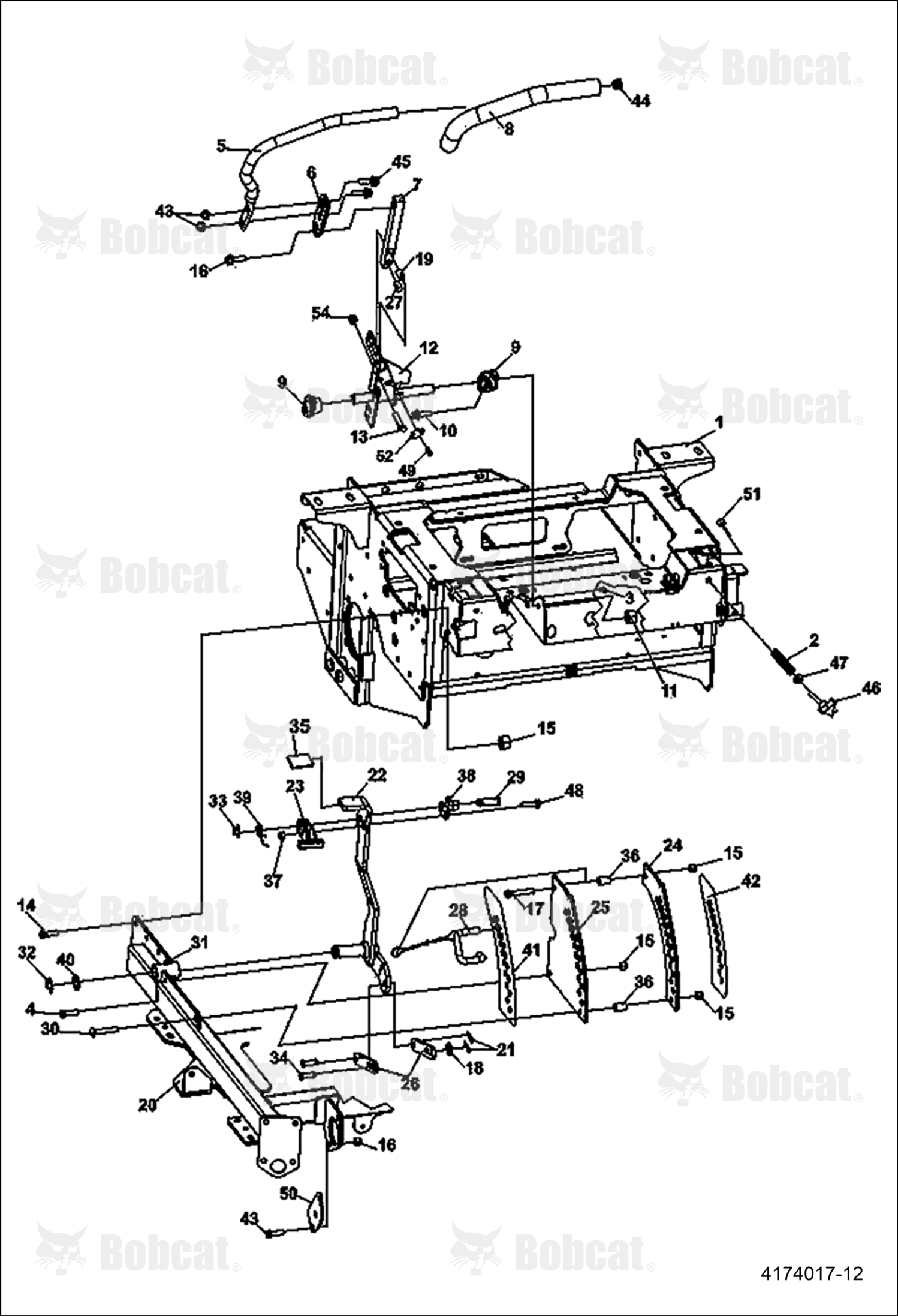 Weldment-Lift Handle, Short