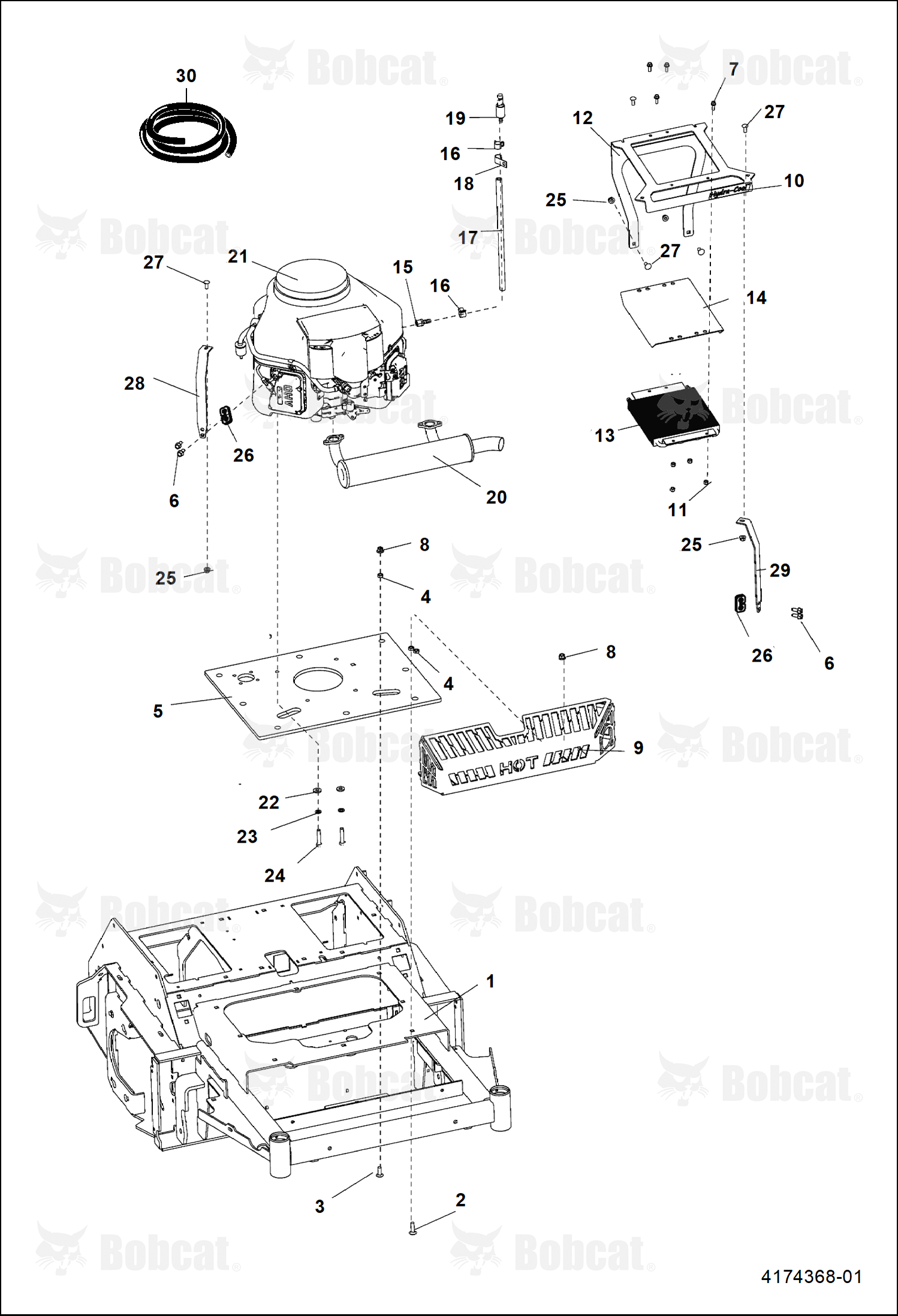 Bracket Oil Cooler