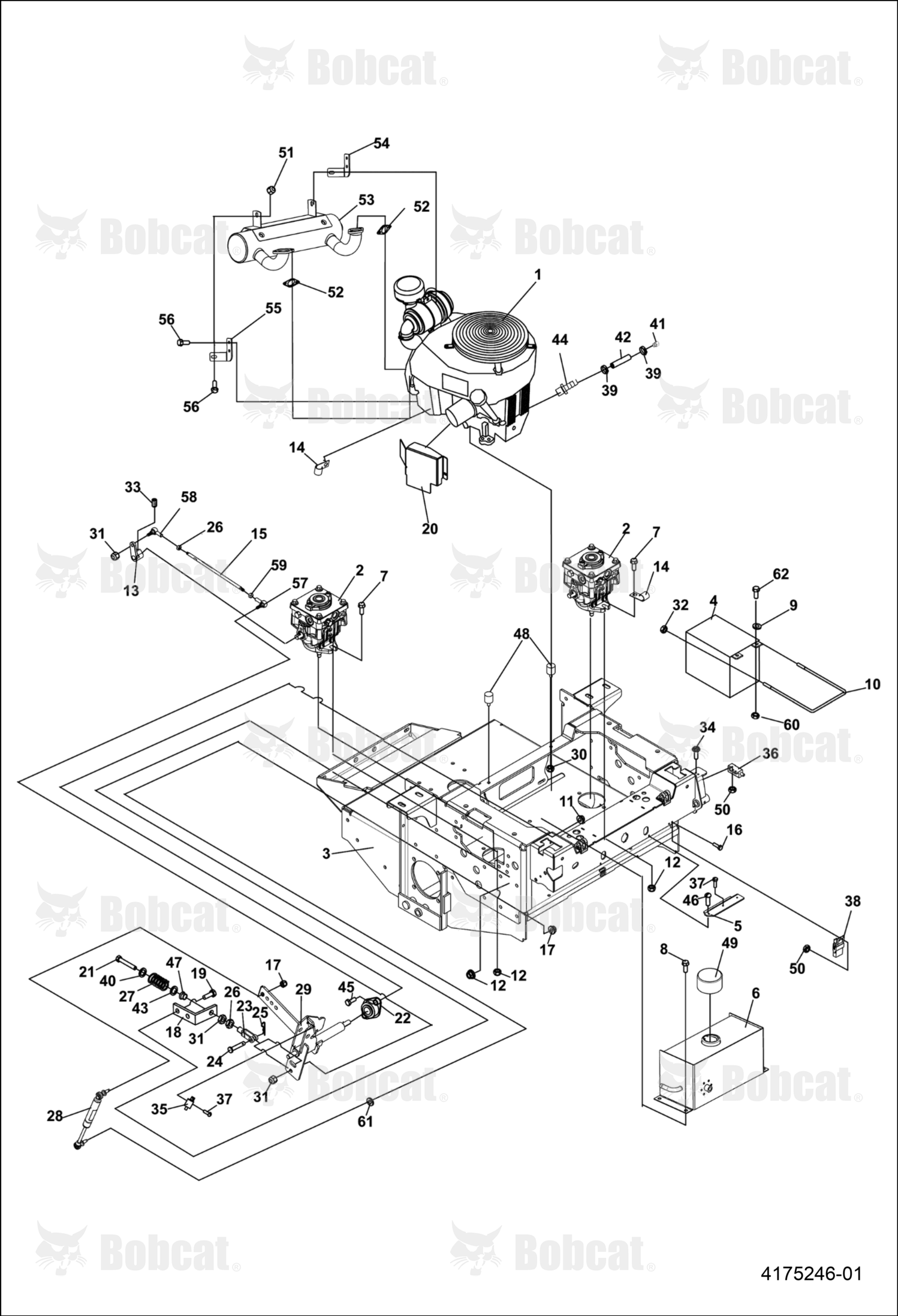 Weldment-Motion Control, Left Hand