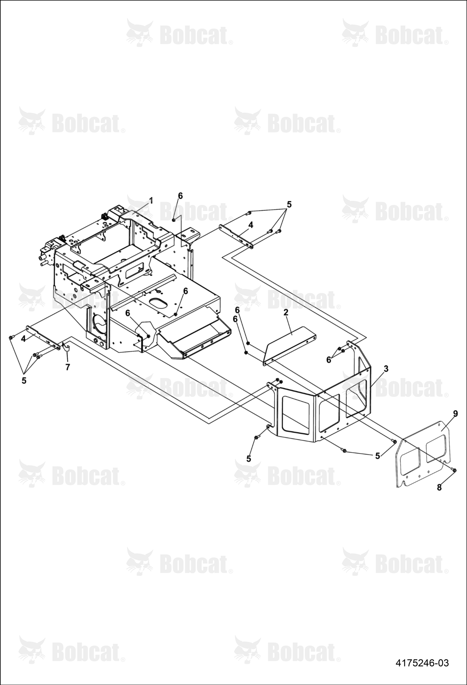 Bracket-Bumper, Top