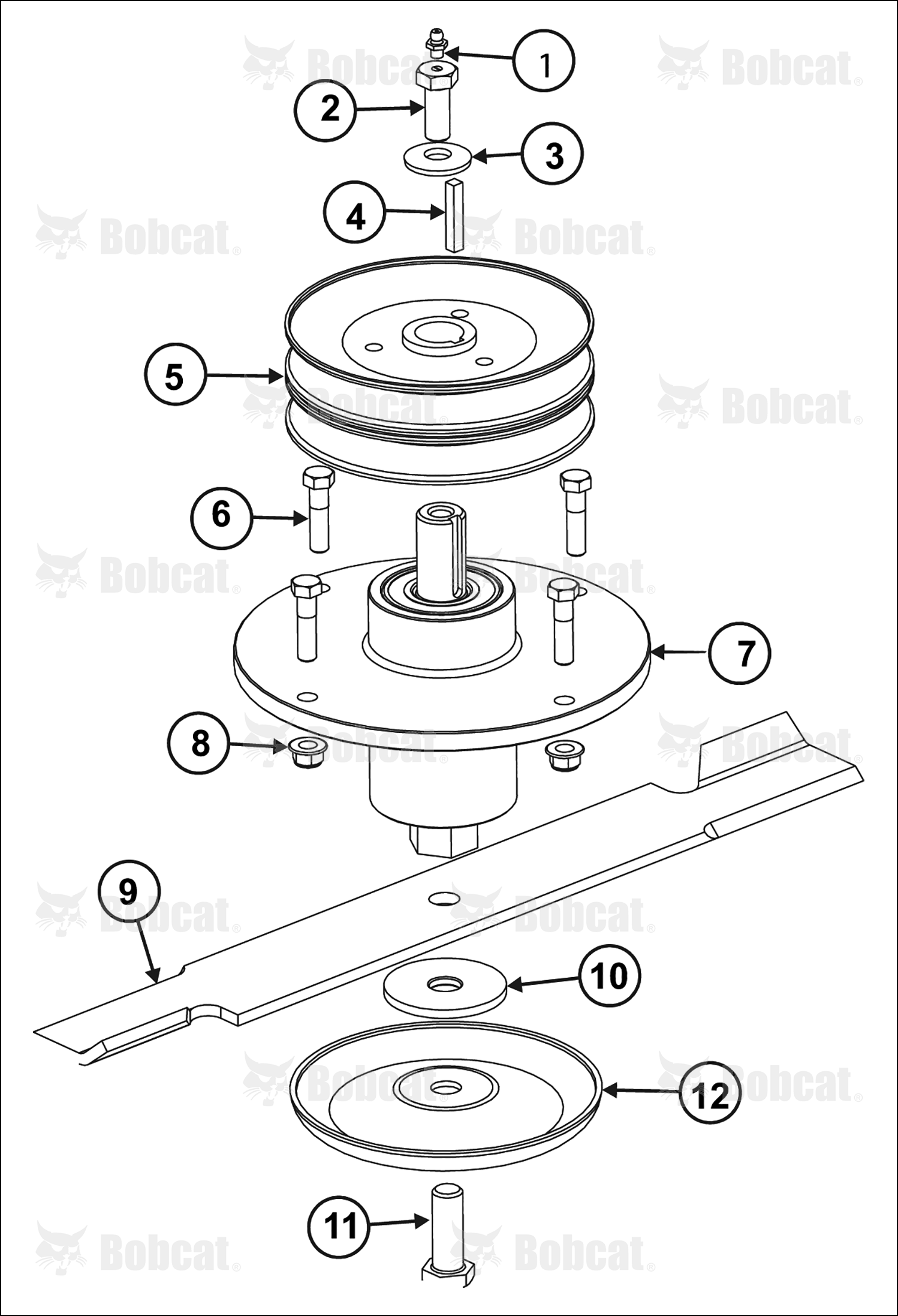 S-Kit,Spindle Bolt 1-1/4