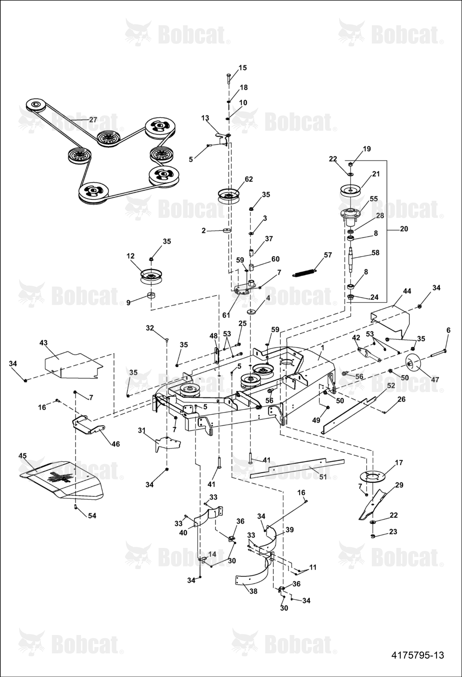 S-Deck W/Labels, 52IN
