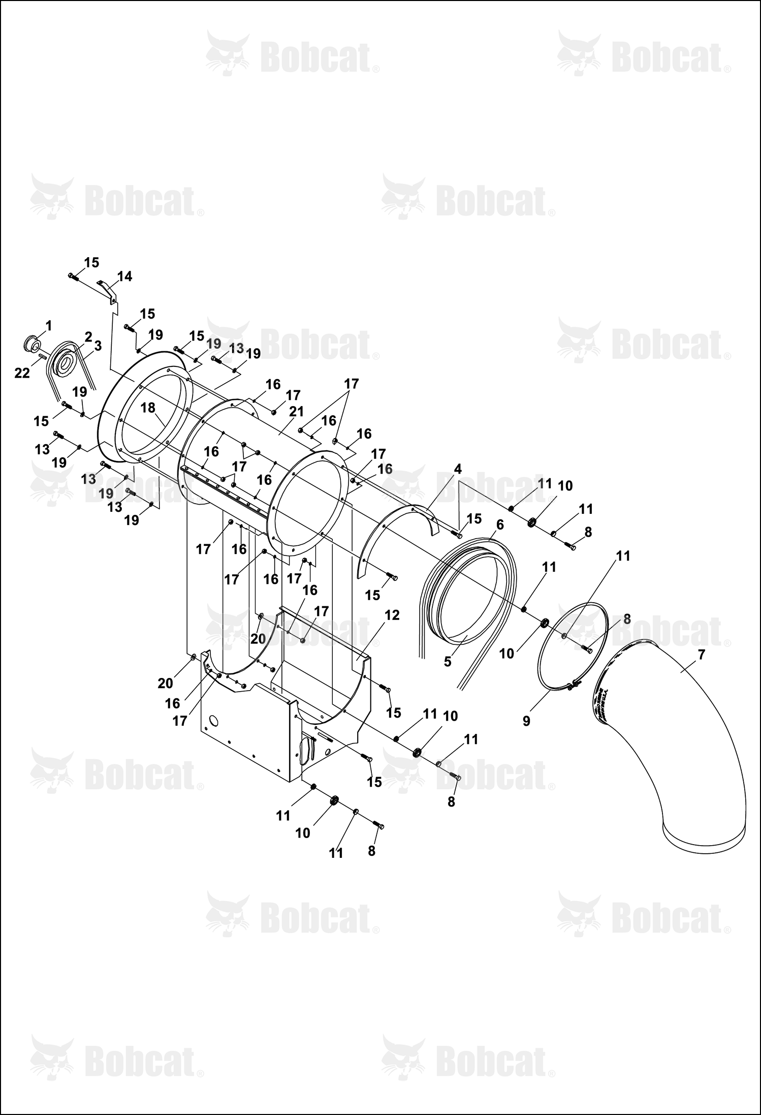 Bearing-Elbow Base Ring