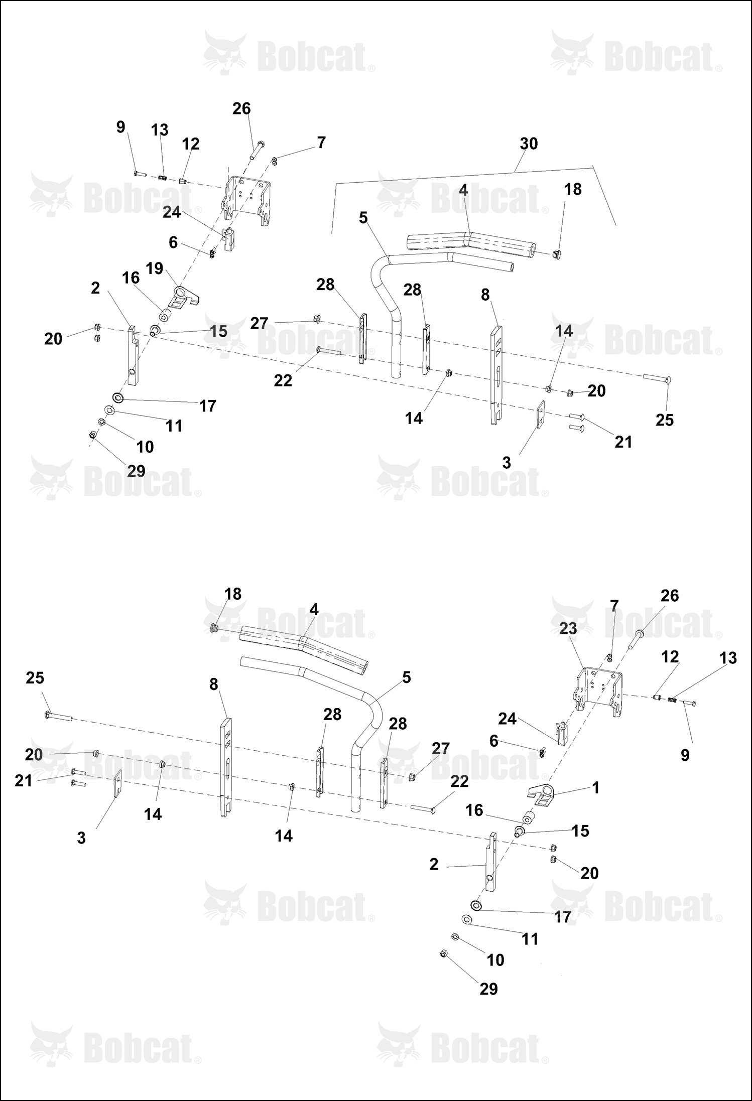Plt-Control Lever