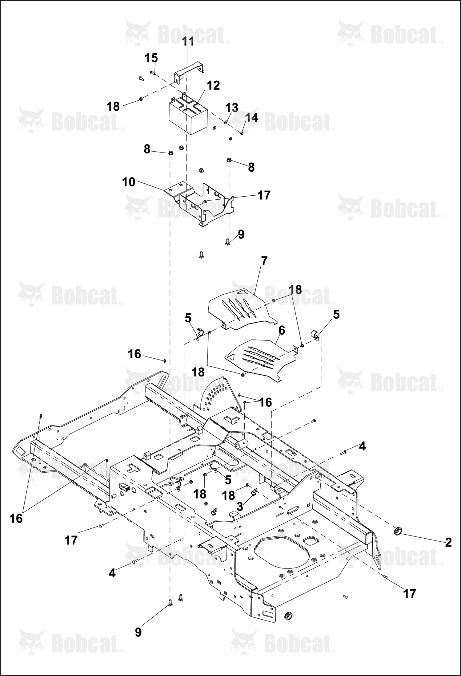 Bracket-Battery Strap