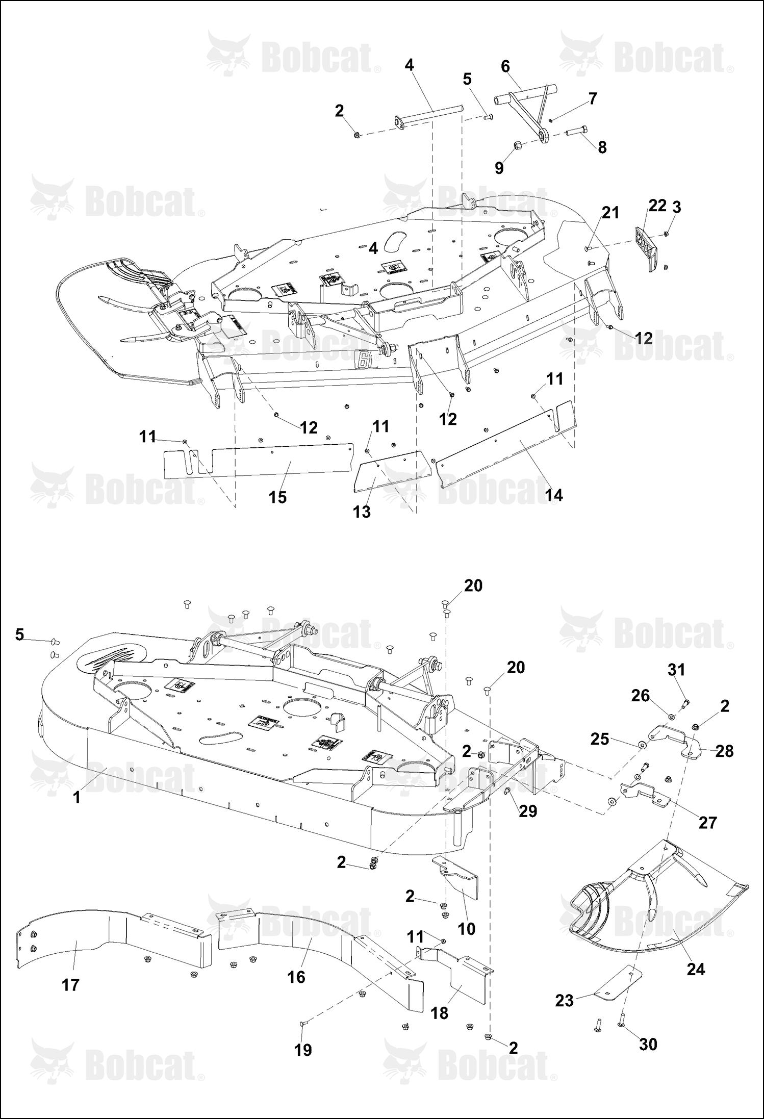 Baffle-Discharge,Gapped,52IN