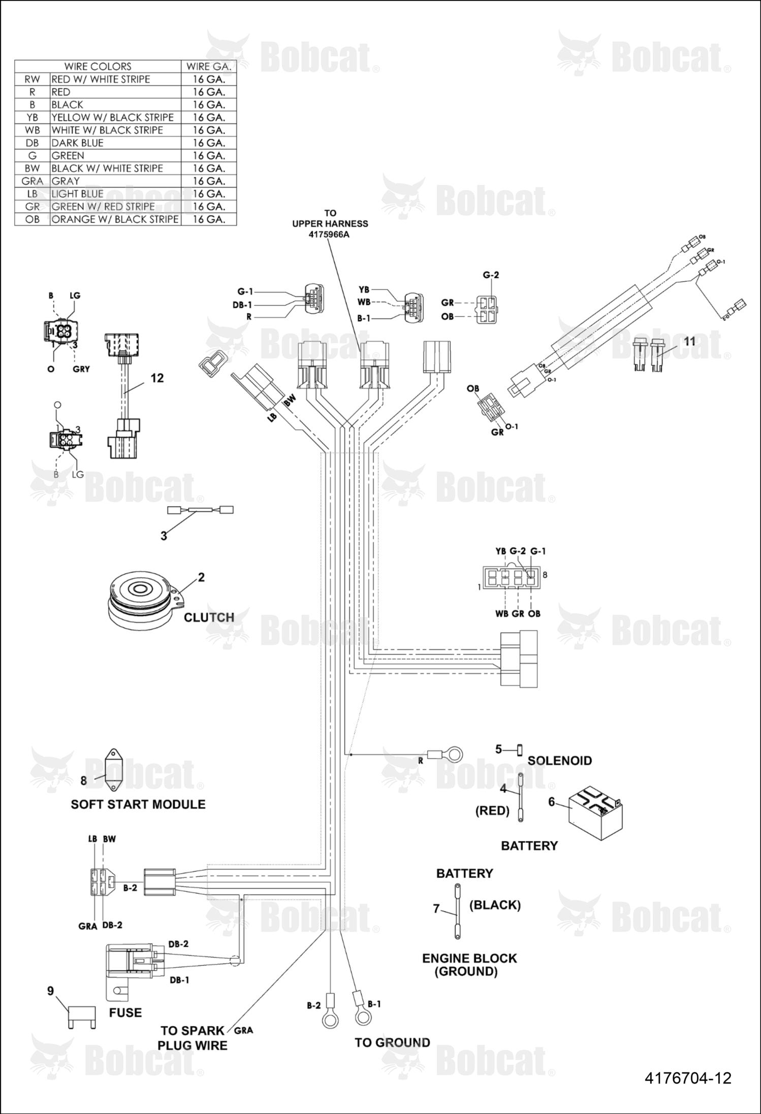 Harness-Lwr, Briggs 37HP Efi