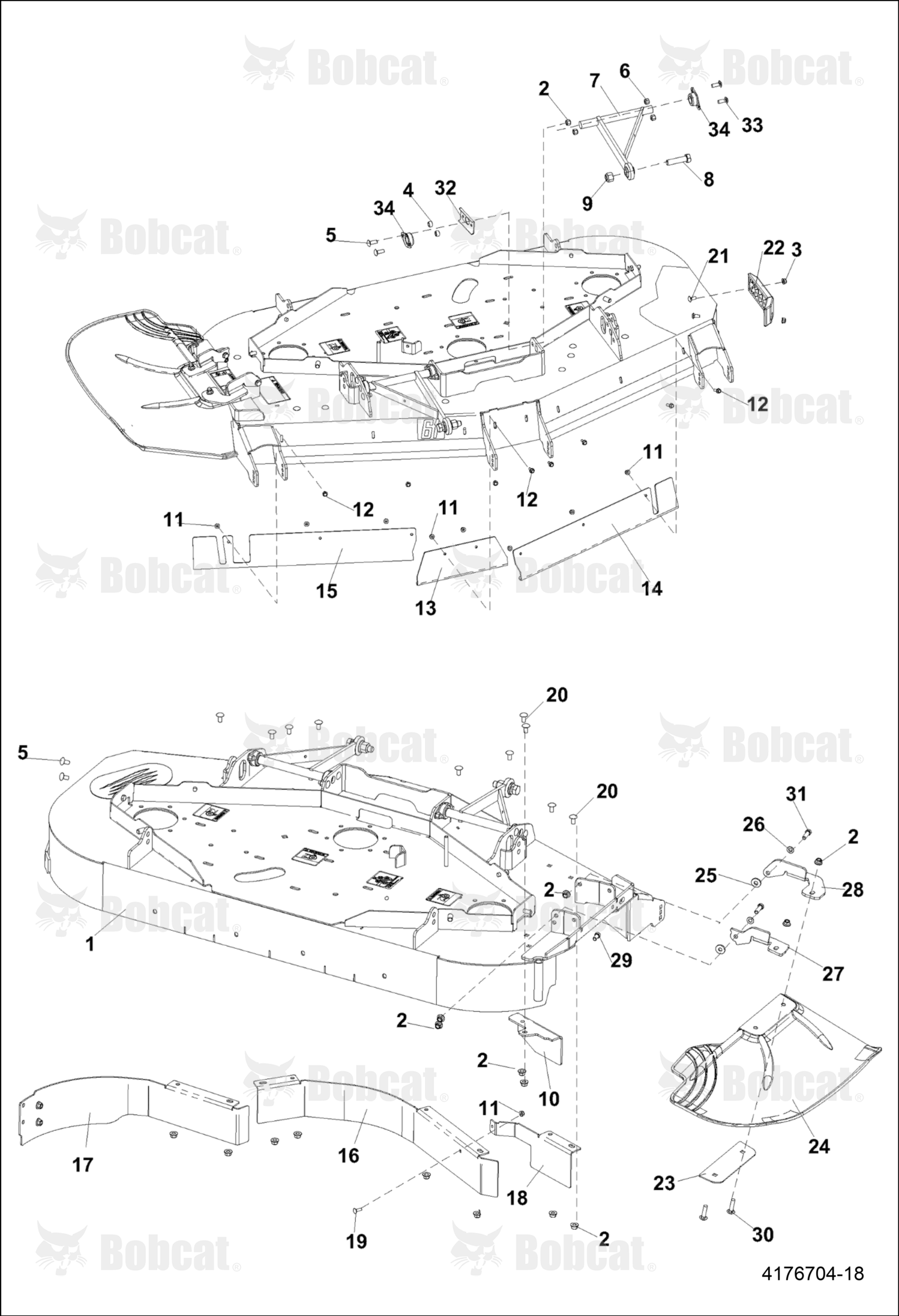 Baffle-Discharge,72IN