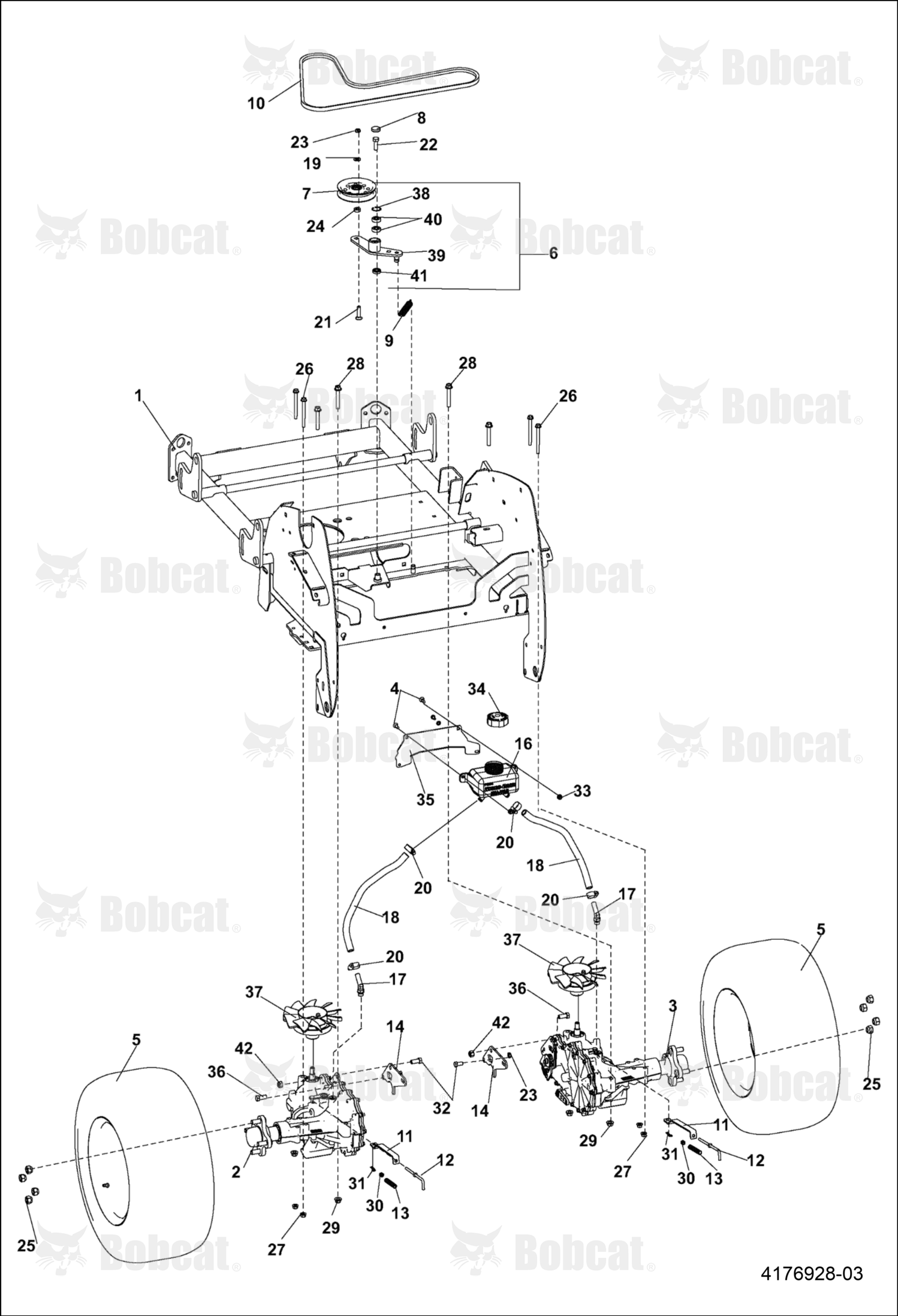 Belt-Transaxle Drive