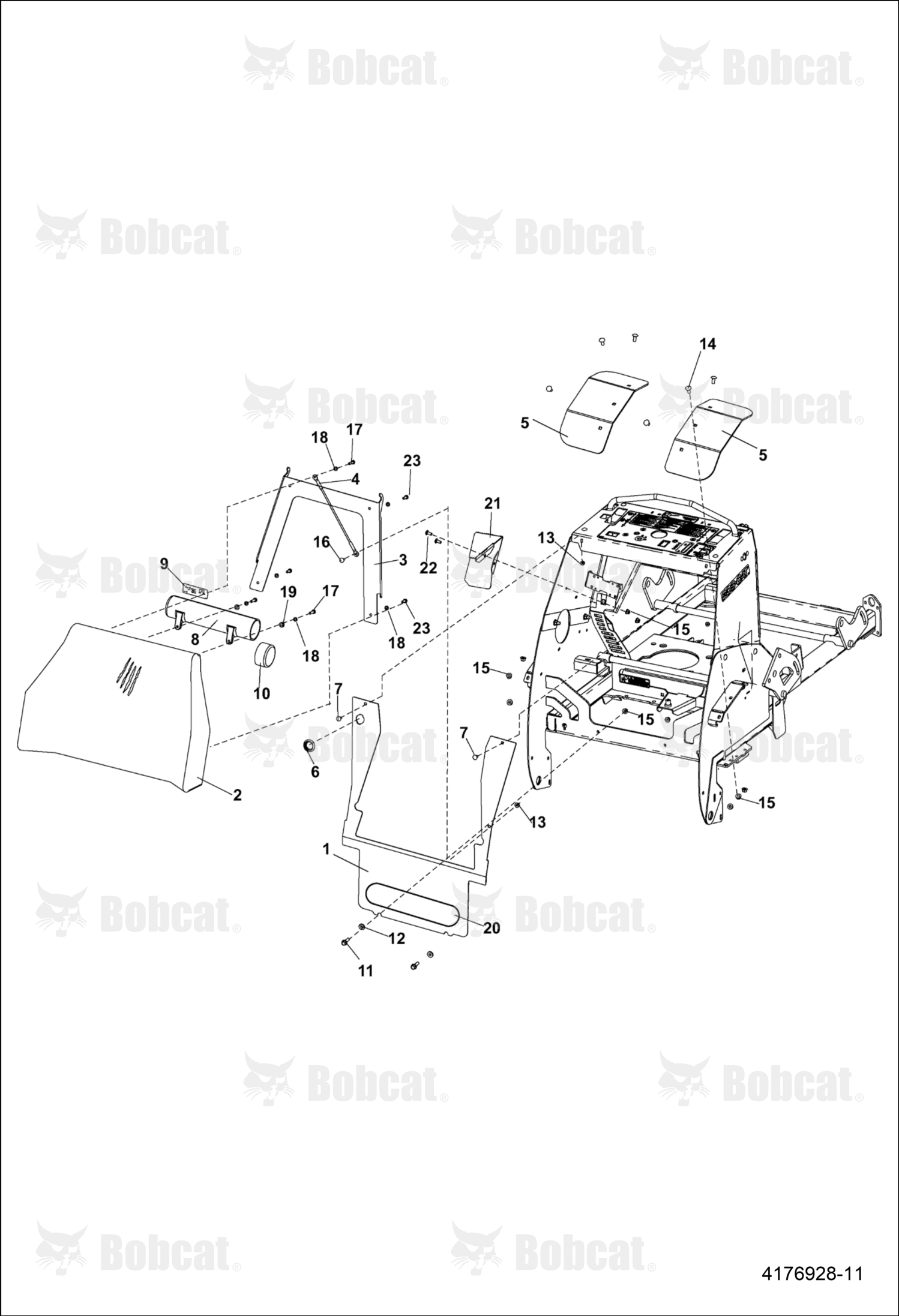 Bracket-Shield,Filler