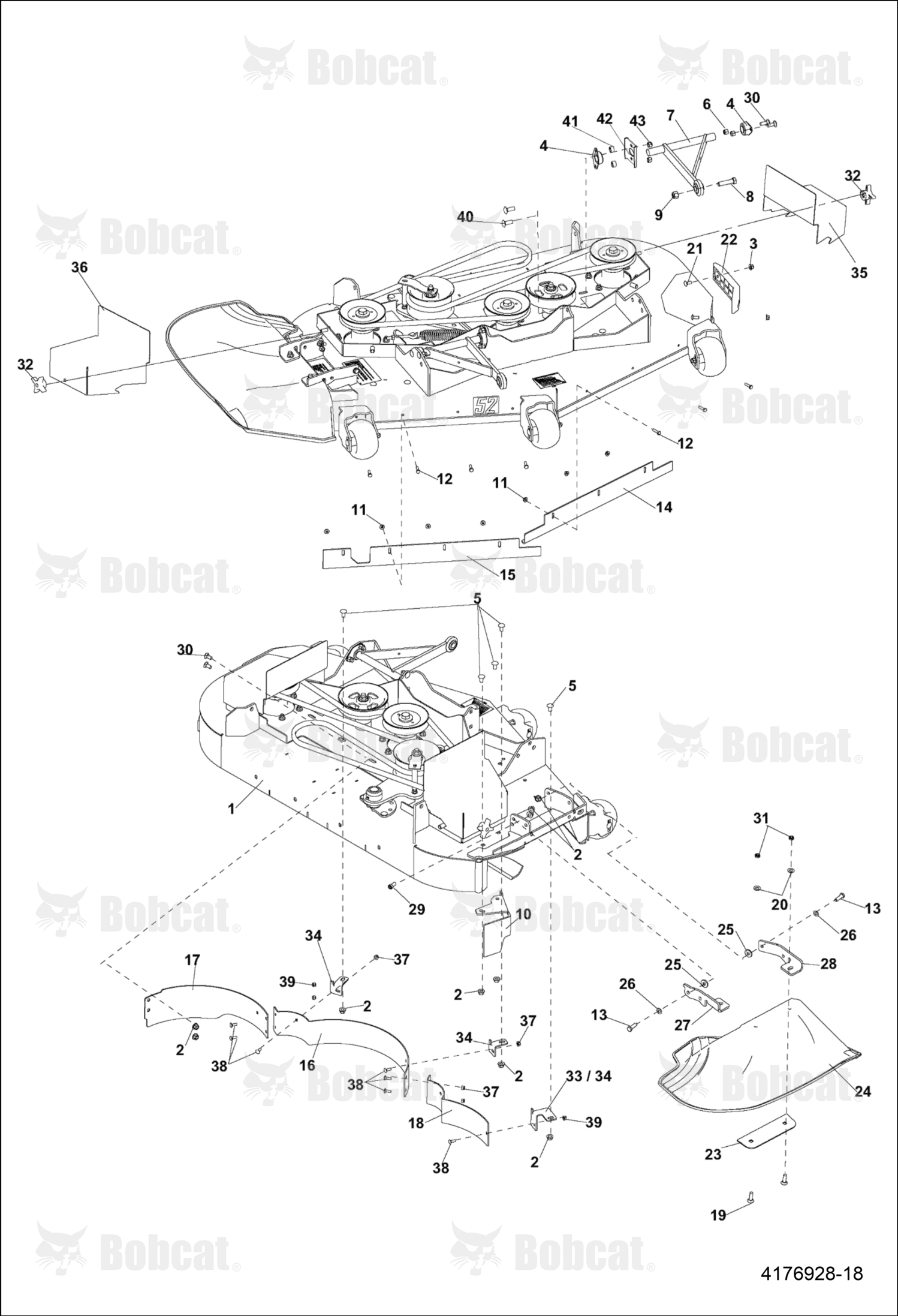 Bracket-Chute, Front