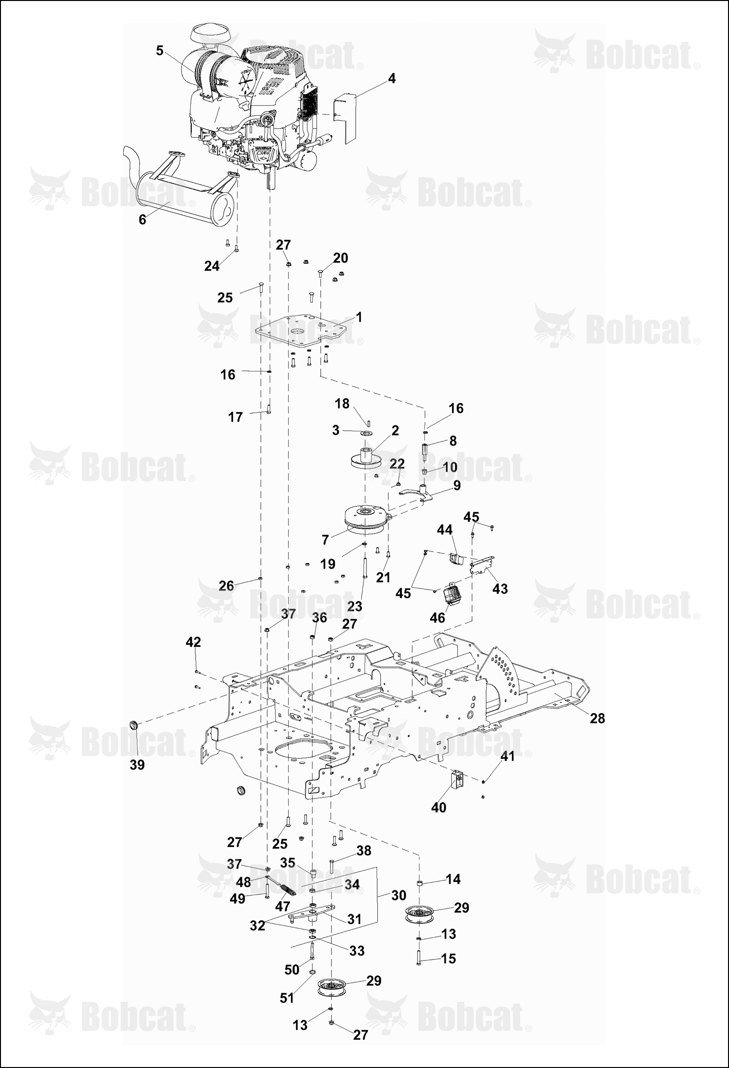 Muffler,B&s 24&26HP