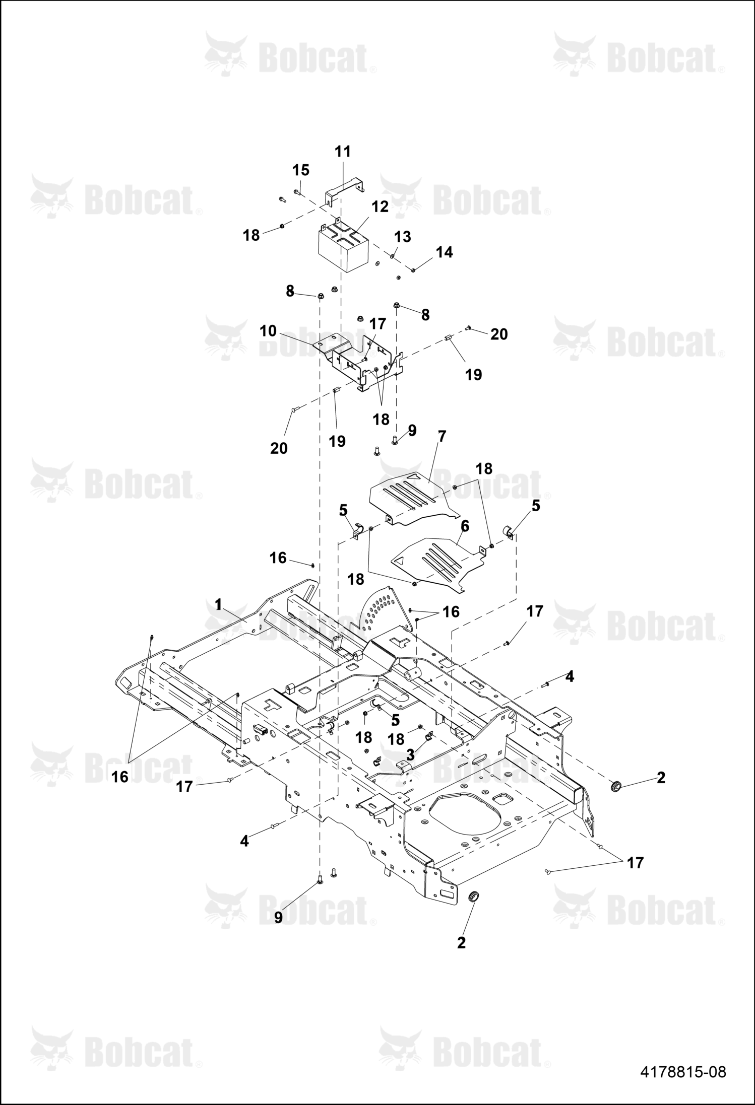 Bracket-Battery Strap