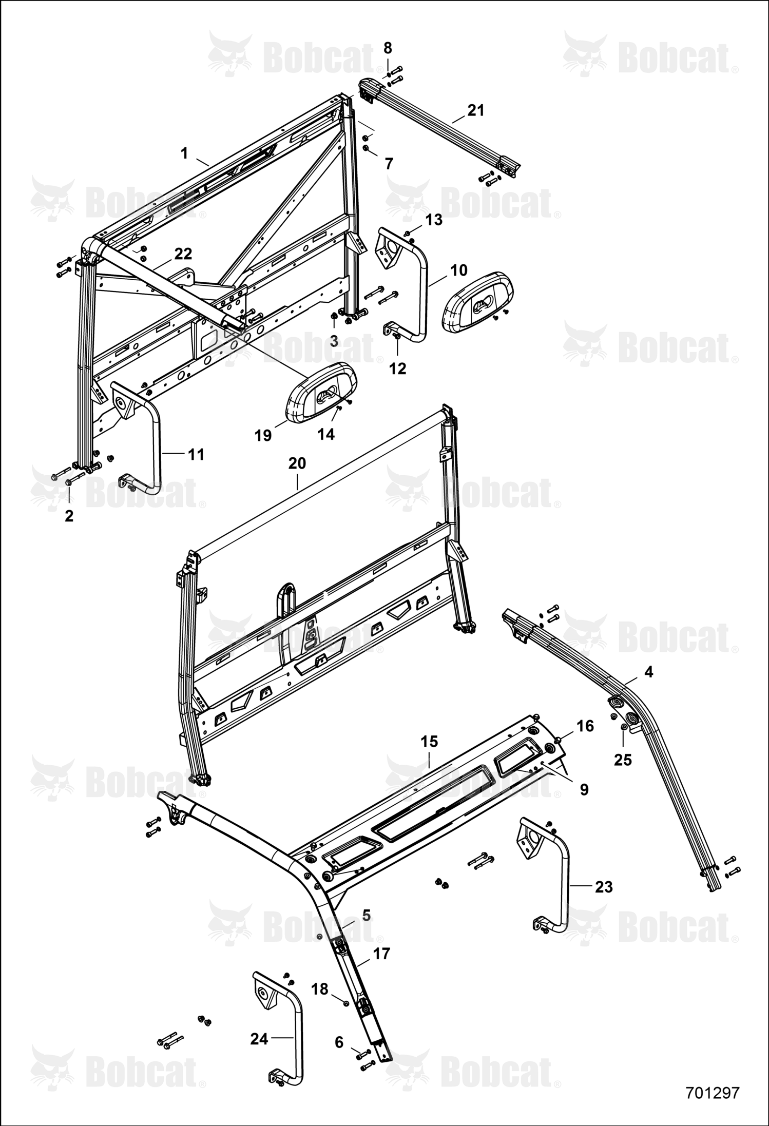 Support Tube Left Hand