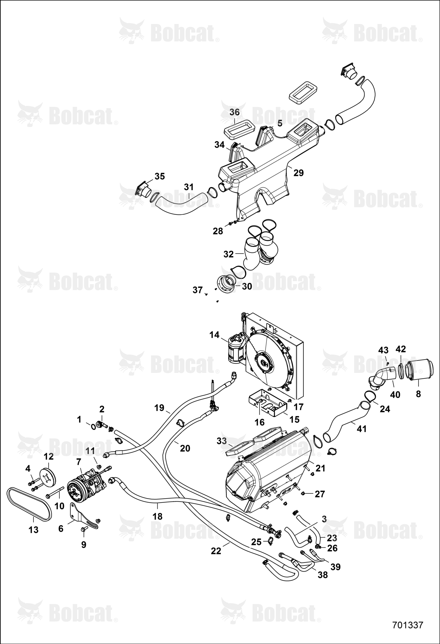 Support Filter Air